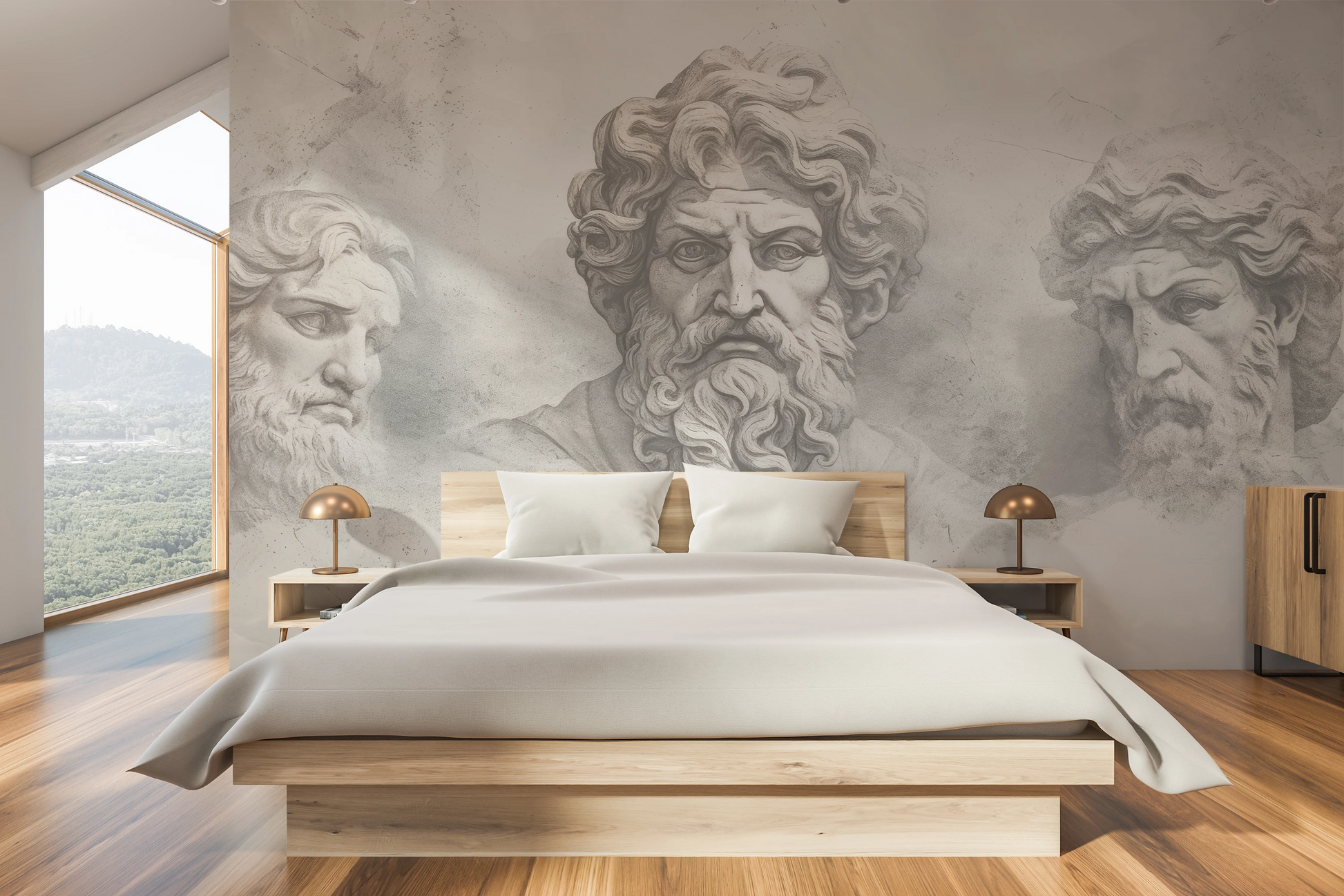 Fototapeta o nazwie Epicurus's Legacy użyta w aranzacji wnętrza.