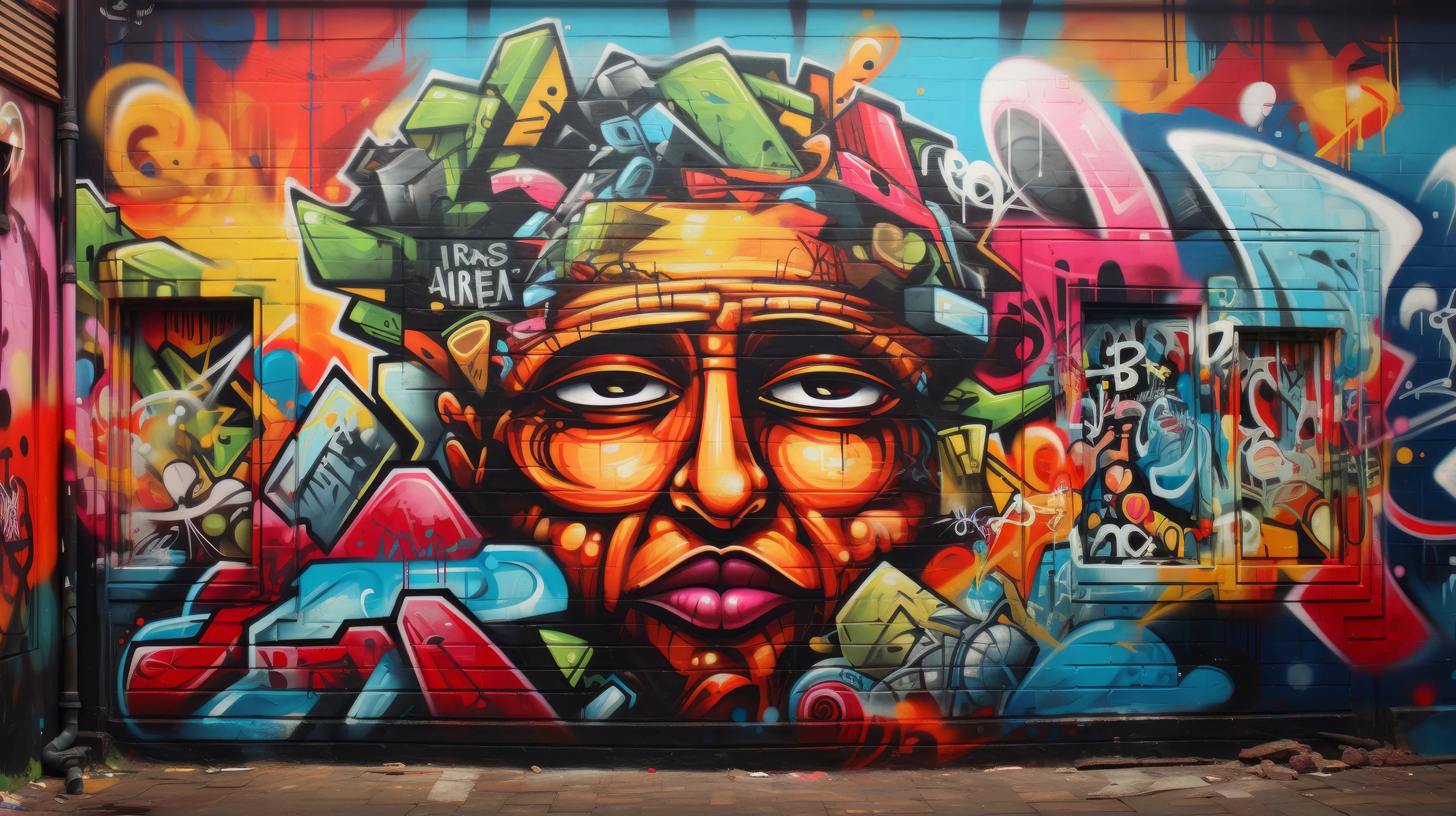 Pattern preview: Prezentacja całego wzoru fototapety o nazwie Cultural Fusion