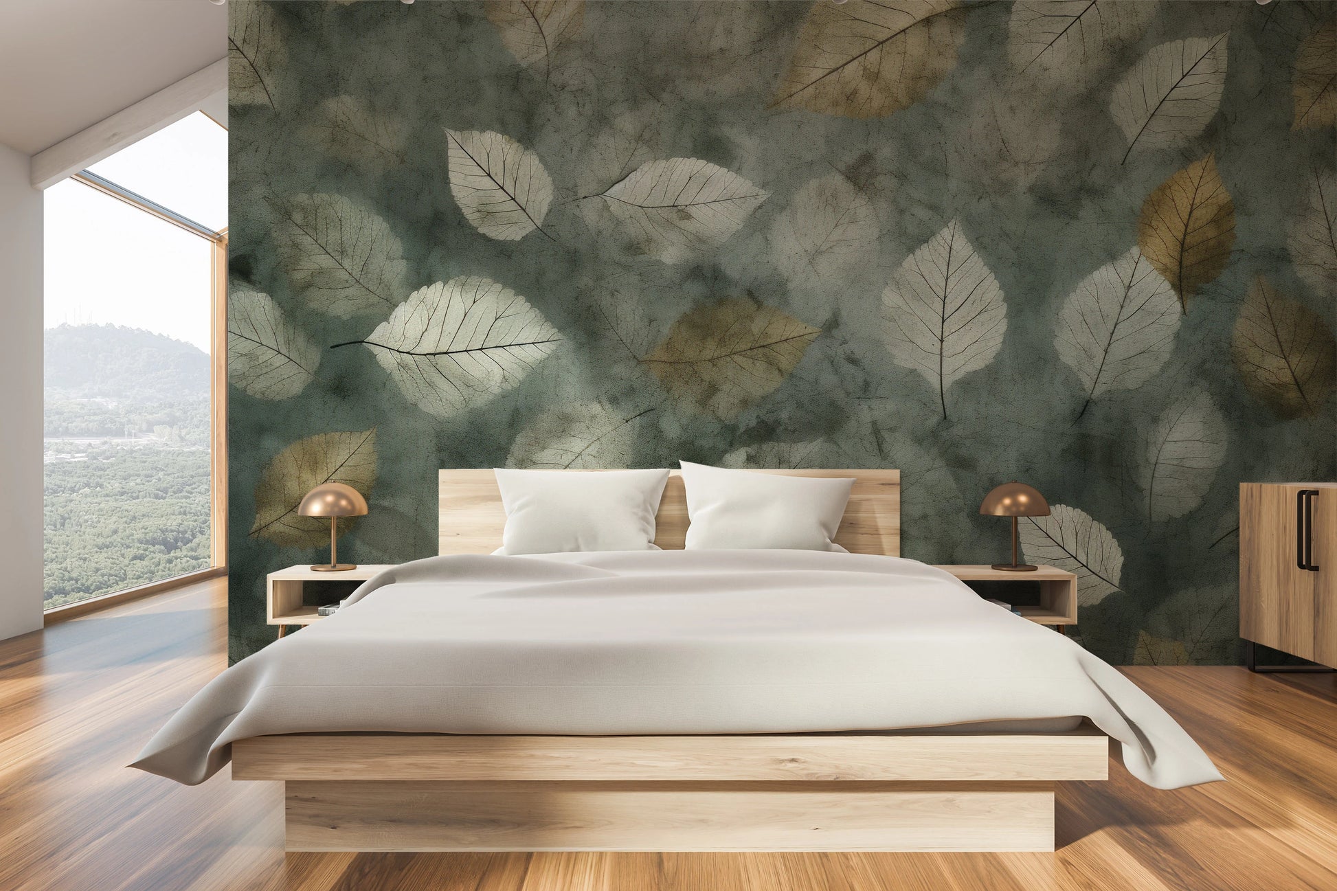 Fototapeta o nazwie Veiled Canopy użyta w aranzacji wnętrza.