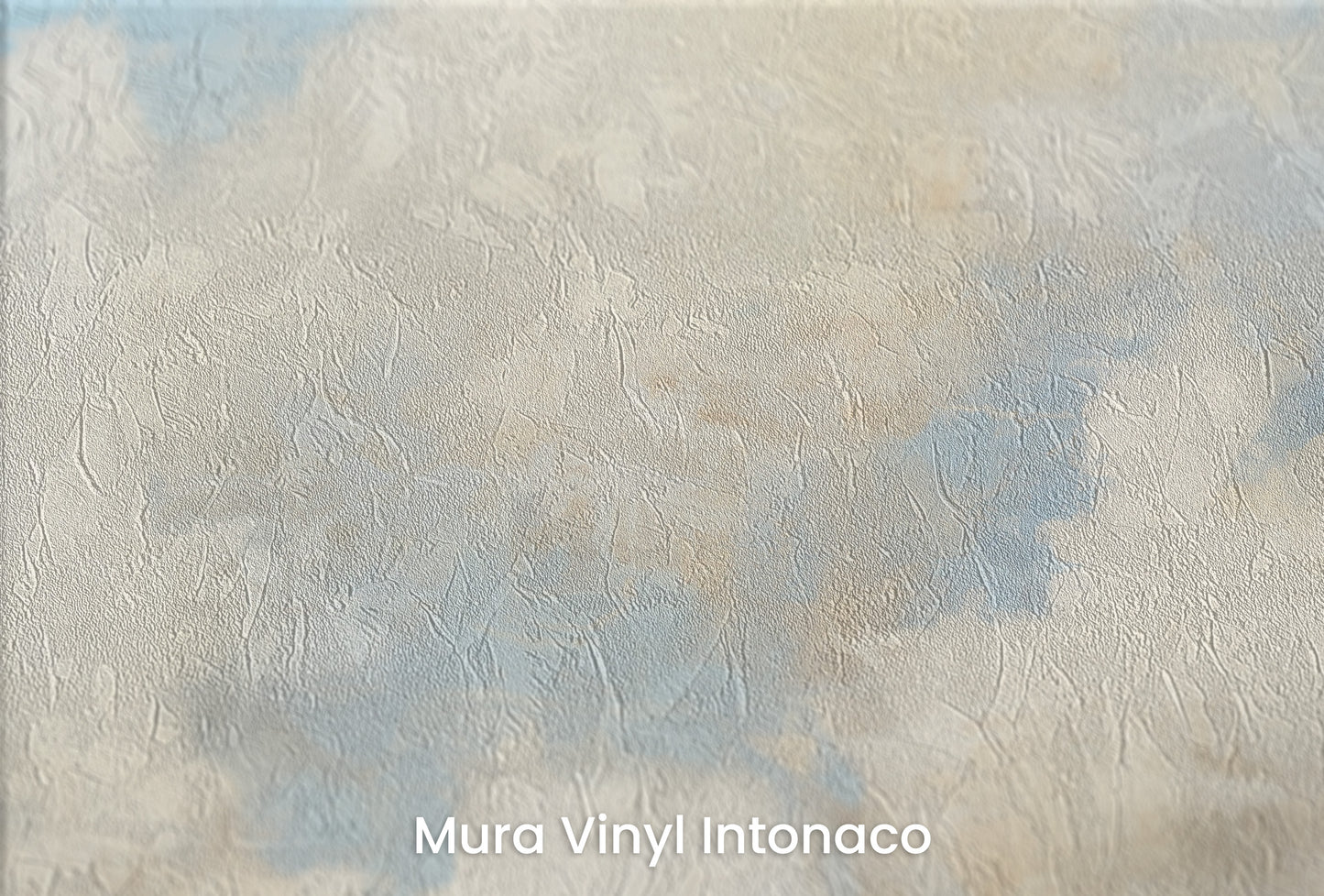 Zbliżenie na artystyczną fototapetę o nazwie SKYWARD SYMPHONY na podłożu Mura Vinyl Intonaco - struktura tartego tynku.