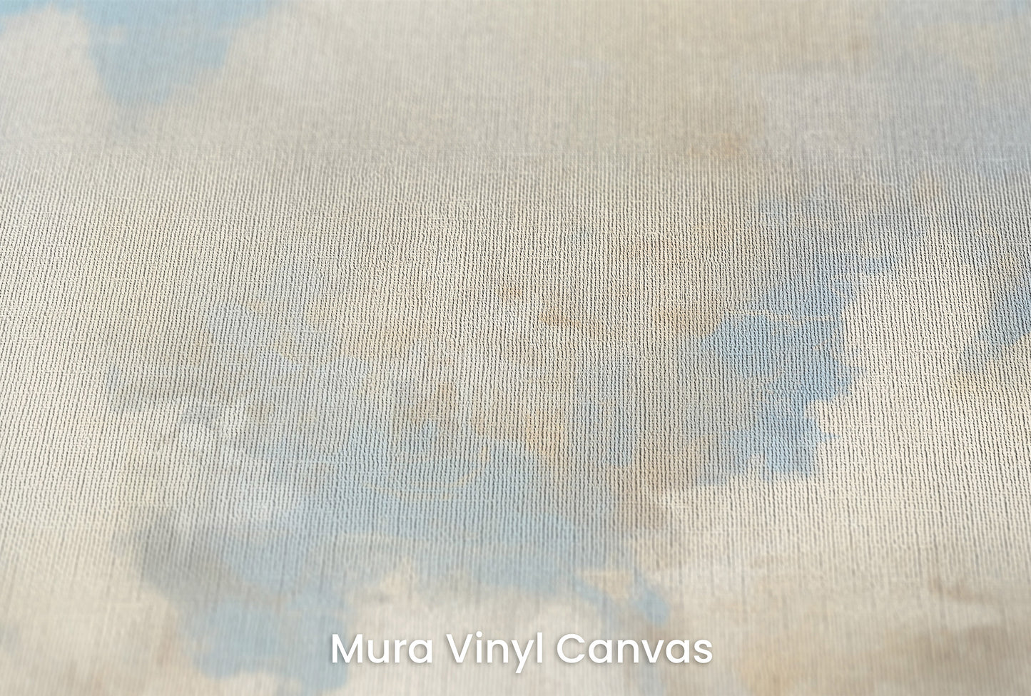Zbliżenie na artystyczną fototapetę o nazwie SKYWARD SYMPHONY na podłożu Mura Vinyl Canvas - faktura naturalnego płótna.