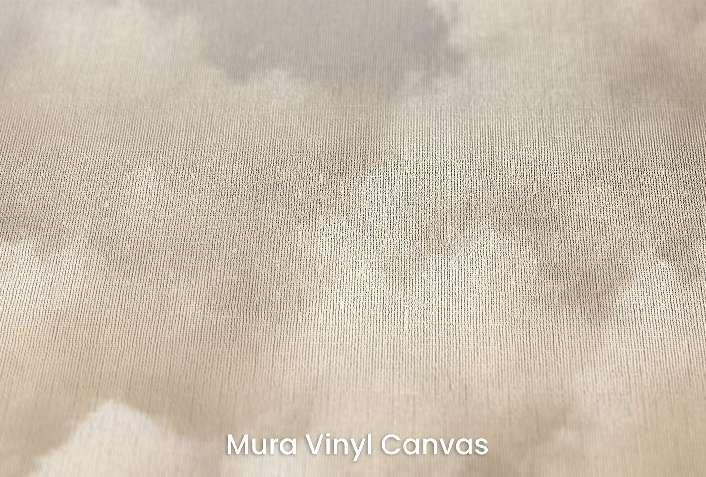 Zbliżenie na artystyczną fototapetę o nazwie SOFT HORIZON HAZE na podłożu Mura Vinyl Canvas - faktura naturalnego płótna.