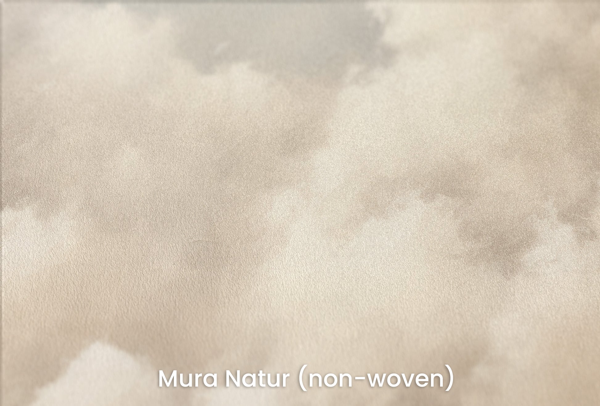 Zbliżenie na artystyczną fototapetę o nazwie SOFT HORIZON HAZE na podłożu Mura Natur (non-woven) - naturalne i ekologiczne podłoże.