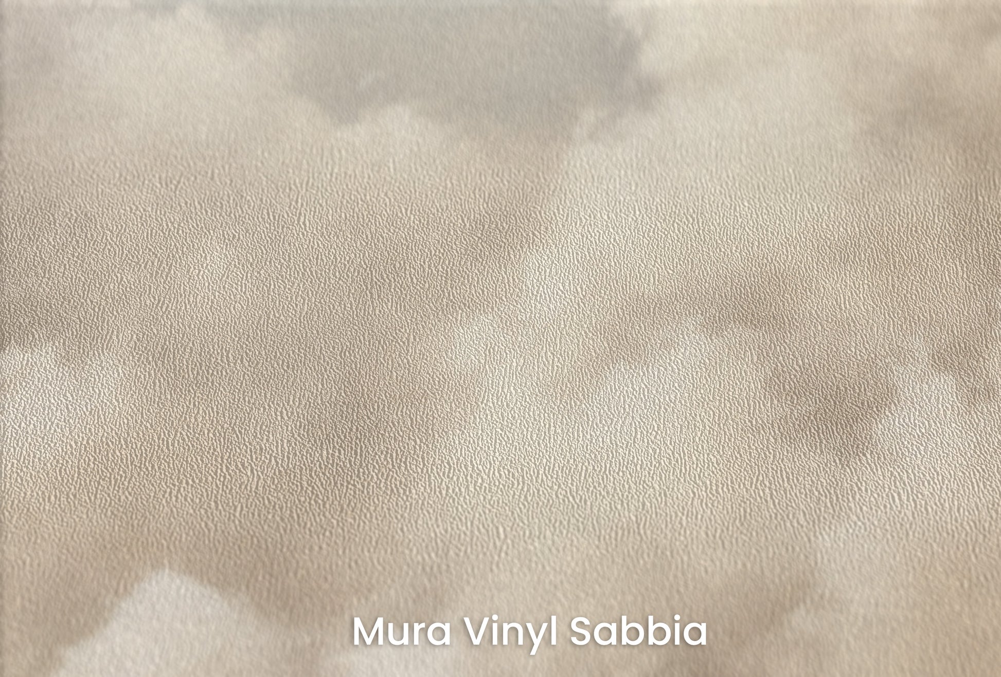 Zbliżenie na artystyczną fototapetę o nazwie SOFT HORIZON HAZE na podłożu Mura Vinyl Sabbia struktura grubego ziarna piasku.