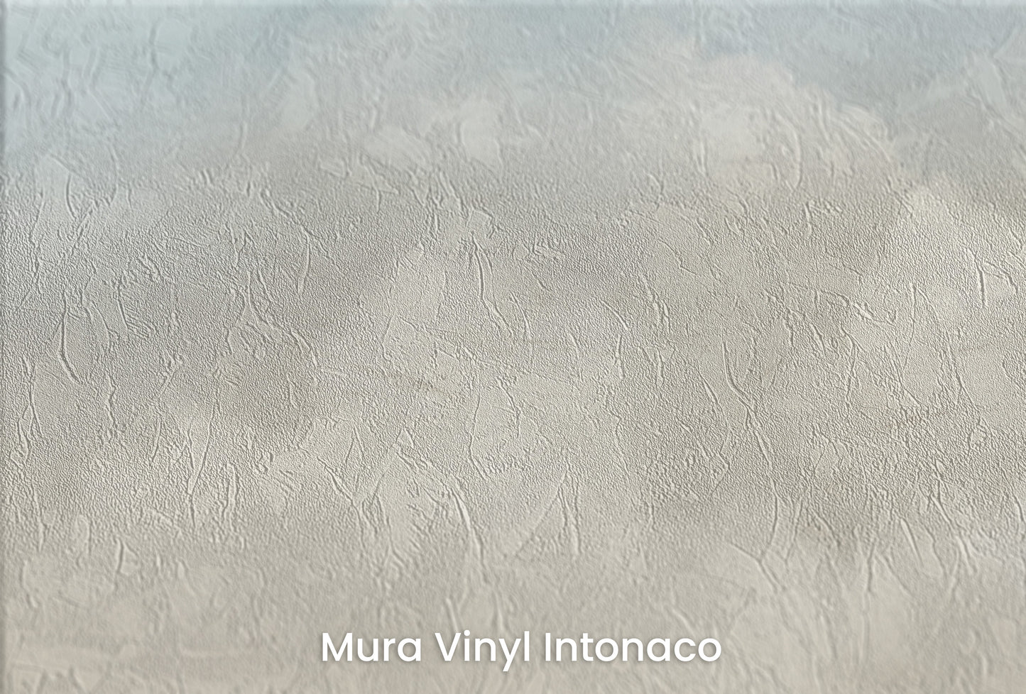 Zbliżenie na artystyczną fototapetę o nazwie CLOUDS OF SERENE MAJESTY na podłożu Mura Vinyl Intonaco - struktura tartego tynku.