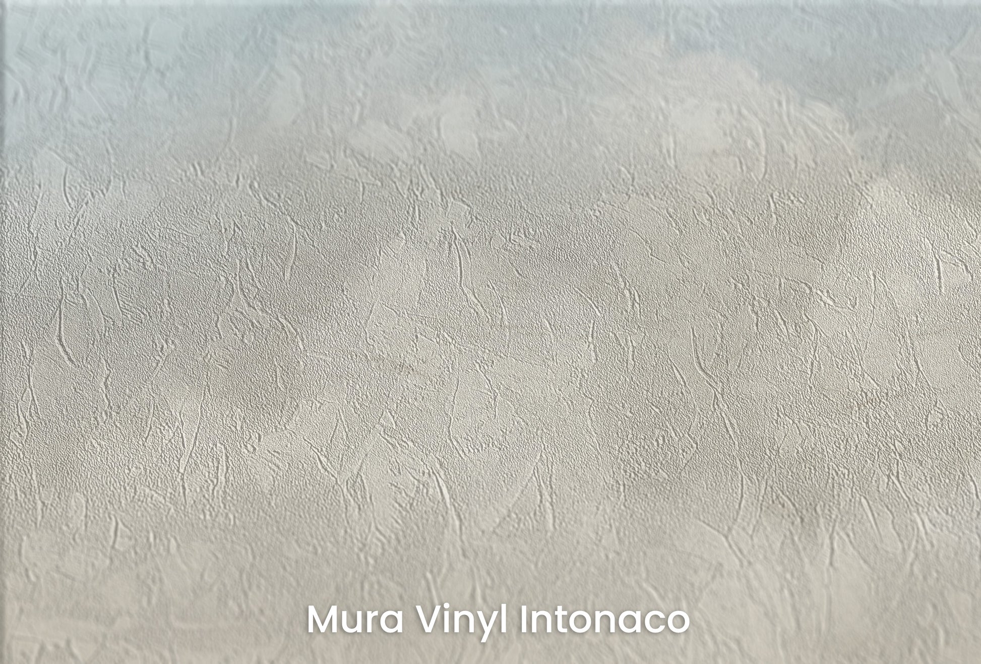 Zbliżenie na artystyczną fototapetę o nazwie CLOUDS OF SERENE MAJESTY na podłożu Mura Vinyl Intonaco - struktura tartego tynku.