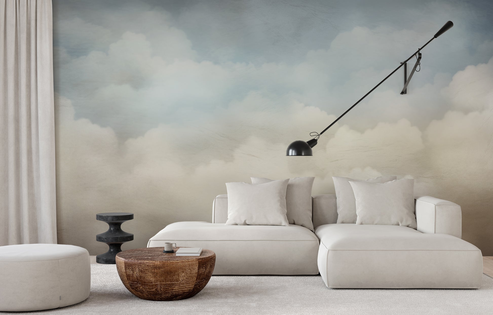 Fototapeta o nazwie CLOUDS OF SERENE MAJESTY użyta w aranzacji wnętrza.