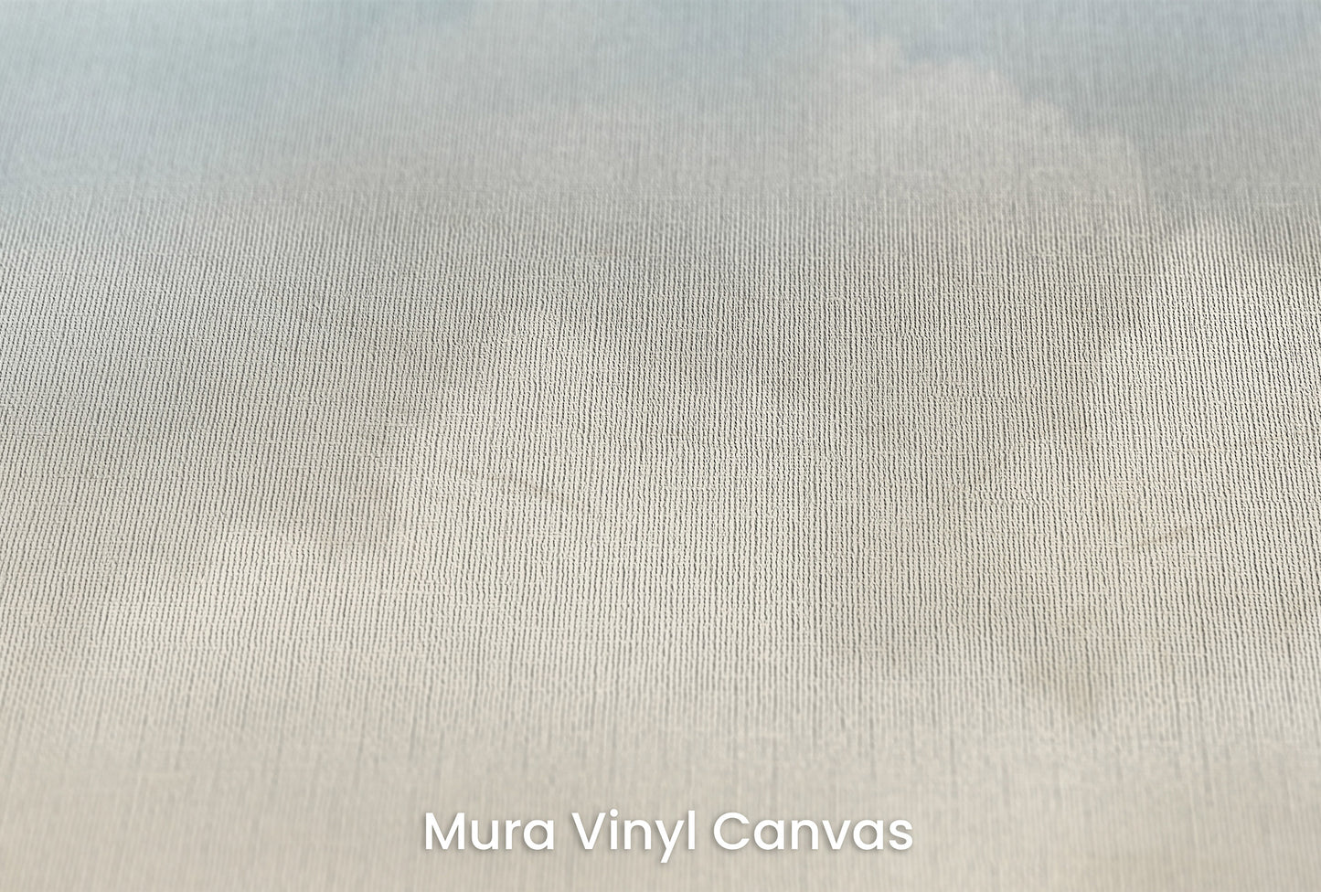 Zbliżenie na artystyczną fototapetę o nazwie CLOUDS OF SERENE MAJESTY na podłożu Mura Vinyl Canvas - faktura naturalnego płótna.