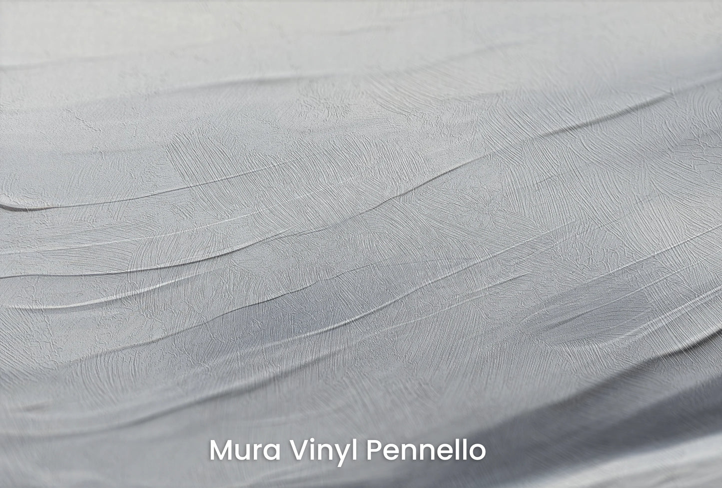 Zbliżenie na artystyczną fototapetę o nazwie Ethereal Flow na podłożu Mura Vinyl Pennello - faktura pociągnięć pędzla malarskiego.