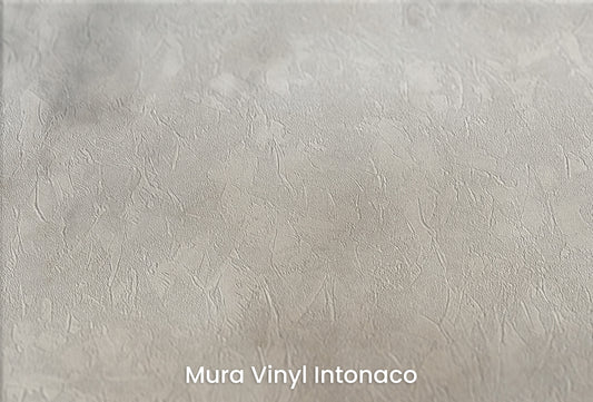 Zbliżenie na artystyczną fototapetę o nazwie MYSTICAL FOG MURAL #2 na podłożu Mura Vinyl Intonaco - struktura tartego tynku.