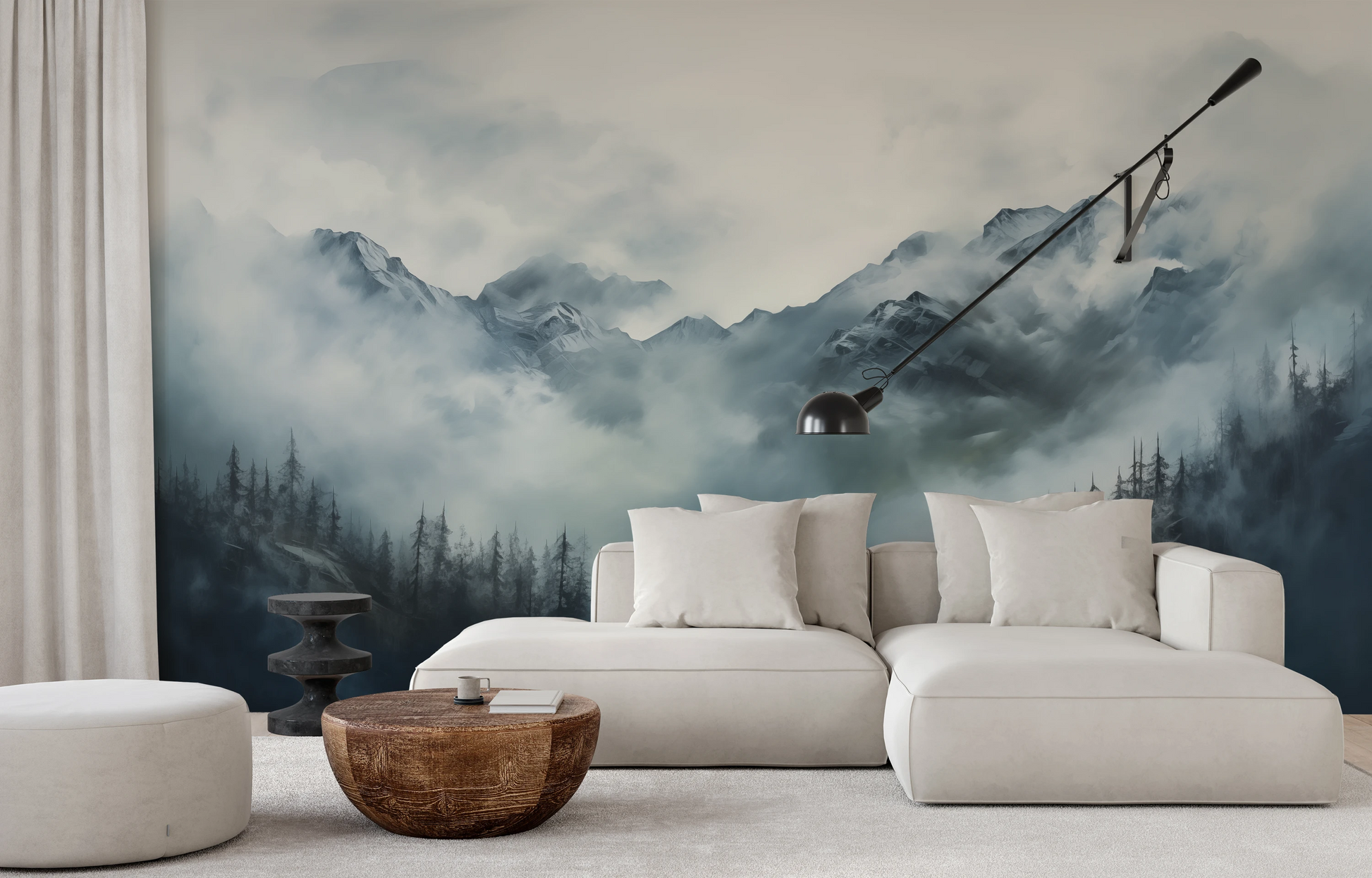 Fototapeta o nazwie Ethereal Fog użyta w aranzacji wnętrza.