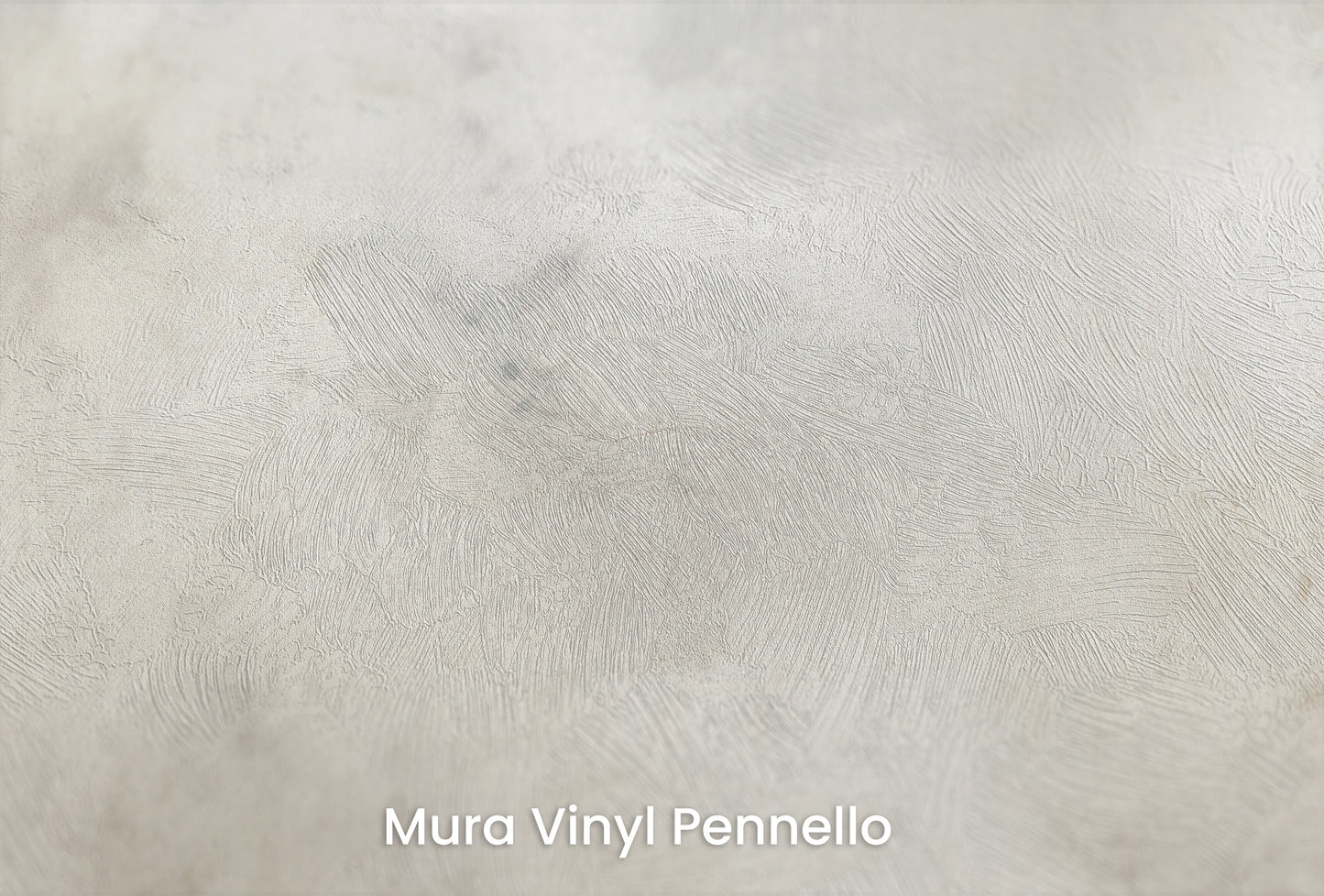 Zbliżenie na artystyczną fototapetę o nazwie ETHEREAL SKY WHISPERS na podłożu Mura Vinyl Pennello - faktura pociągnięć pędzla malarskiego.
