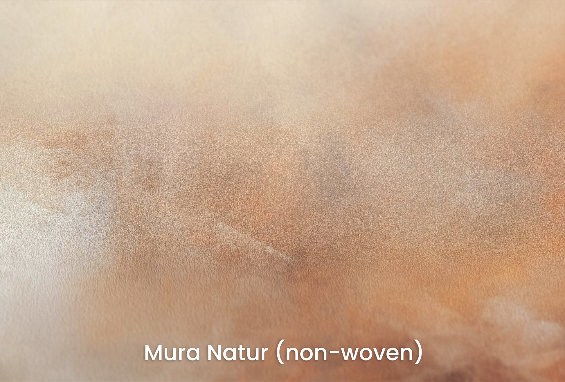 Zbliżenie na artystyczną fototapetę o nazwie DUSK RADIANCE ABSTRACT na podłożu Mura Natur (non-woven) - naturalne i ekologiczne podłoże.