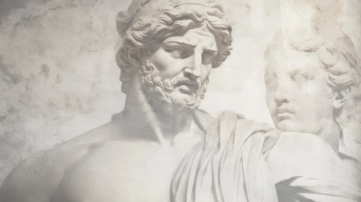 Prezentacja całego wzoru fototapety o nazwie Athenian Discourse
