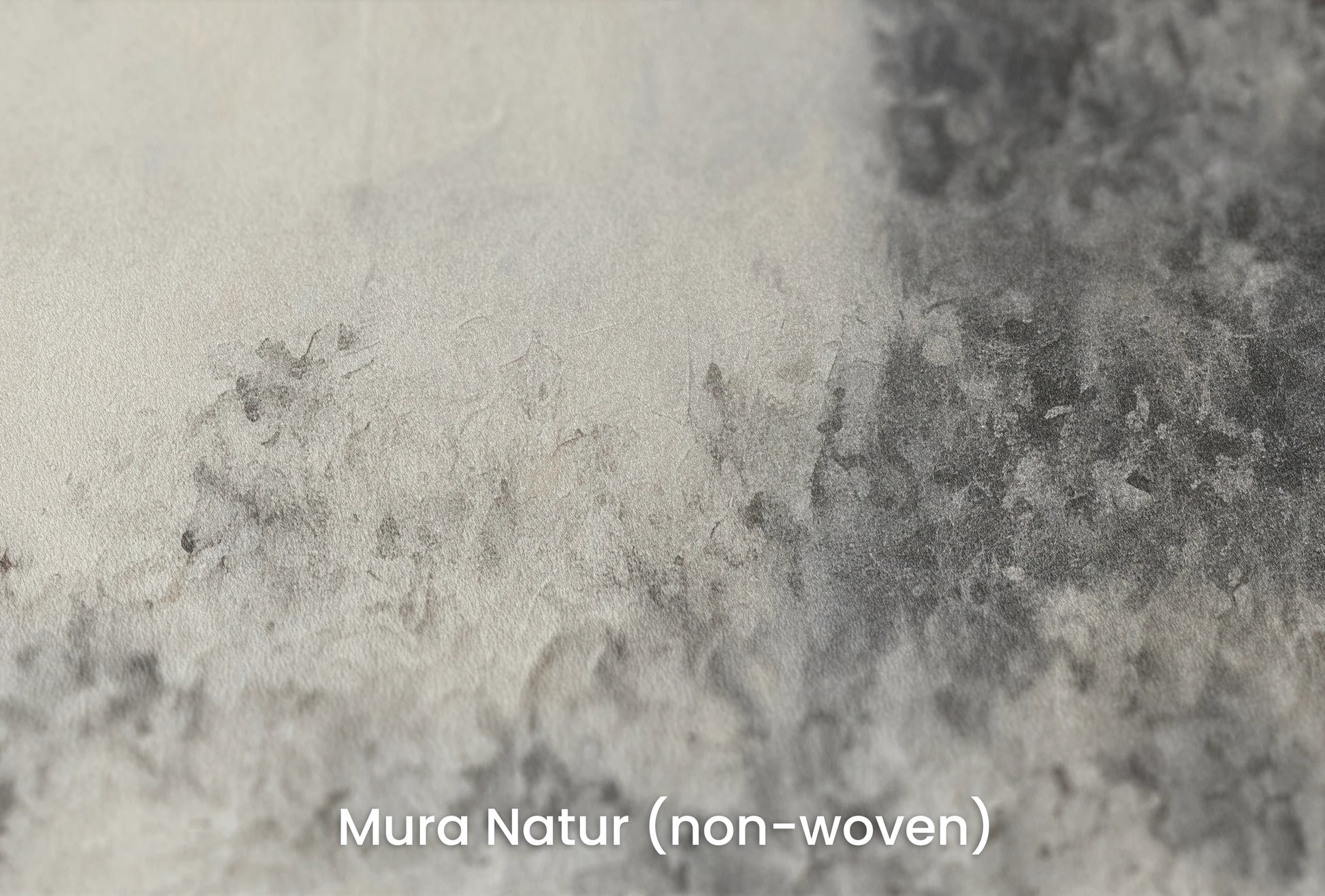 Zbliżenie na artystyczną fototapetę o nazwie Full Moon Calm na podłożu Mura Natur (non-woven) - naturalne i ekologiczne podłoże.