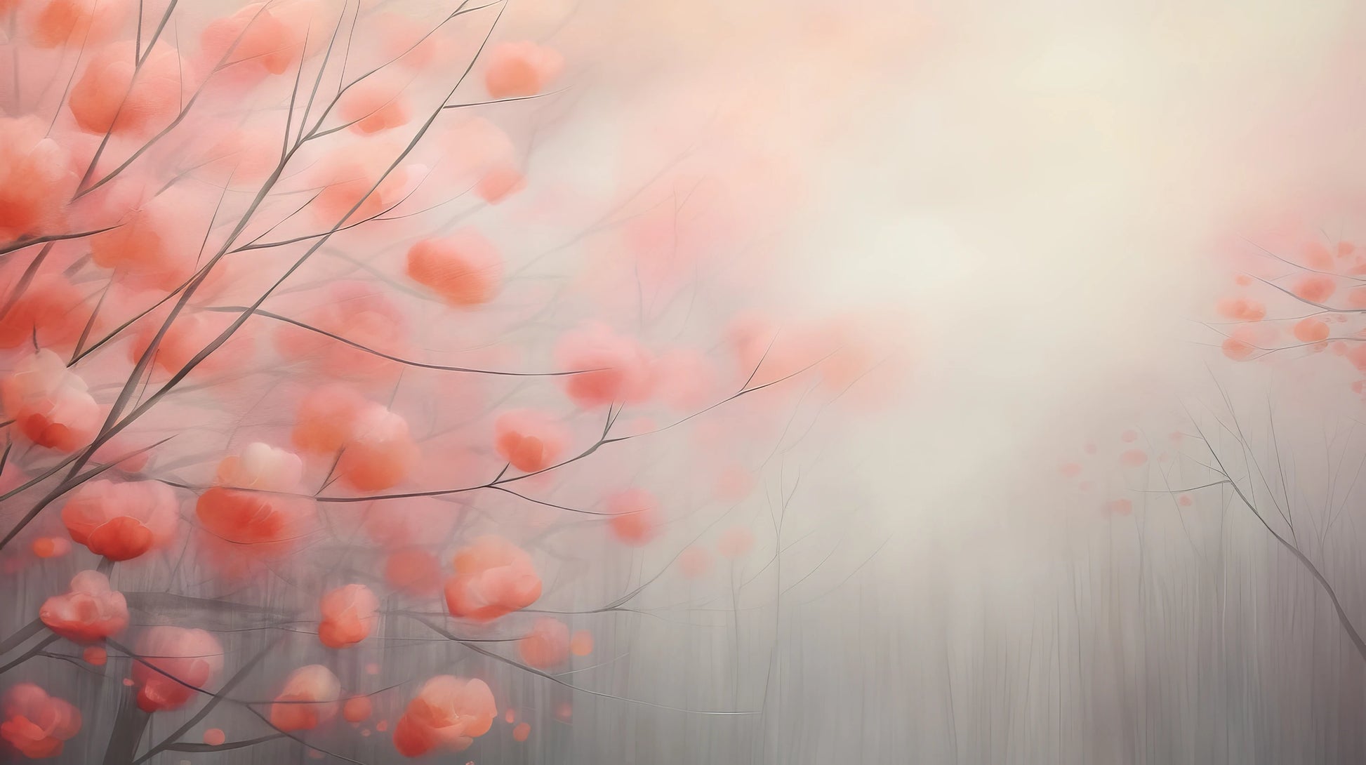 Prezentacja całego wzoru fototapety o nazwie Autumn Whisper #4