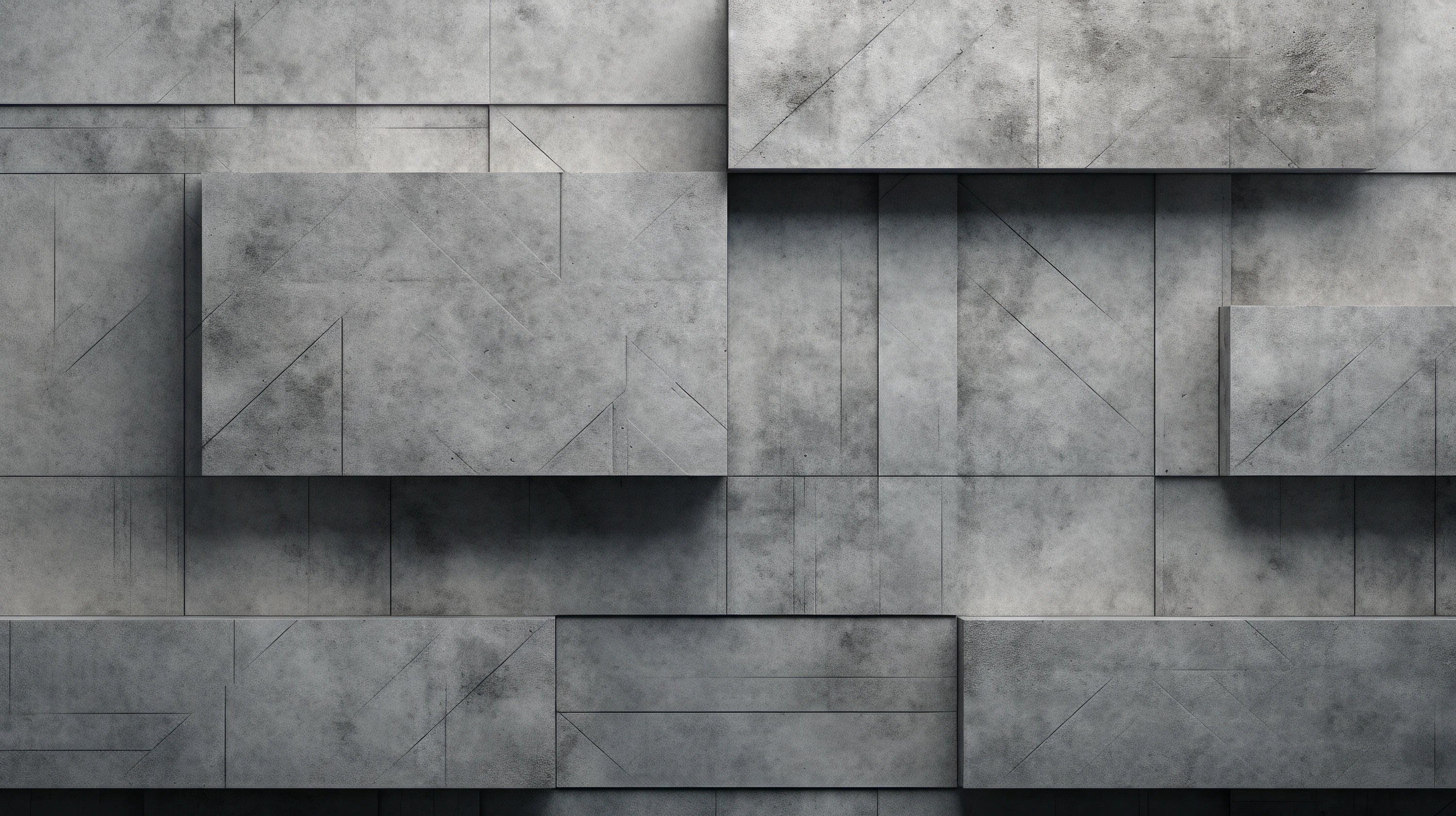 Pattern preview: Prezentacja całego wzoru fototapety o nazwie Concrete Blocks