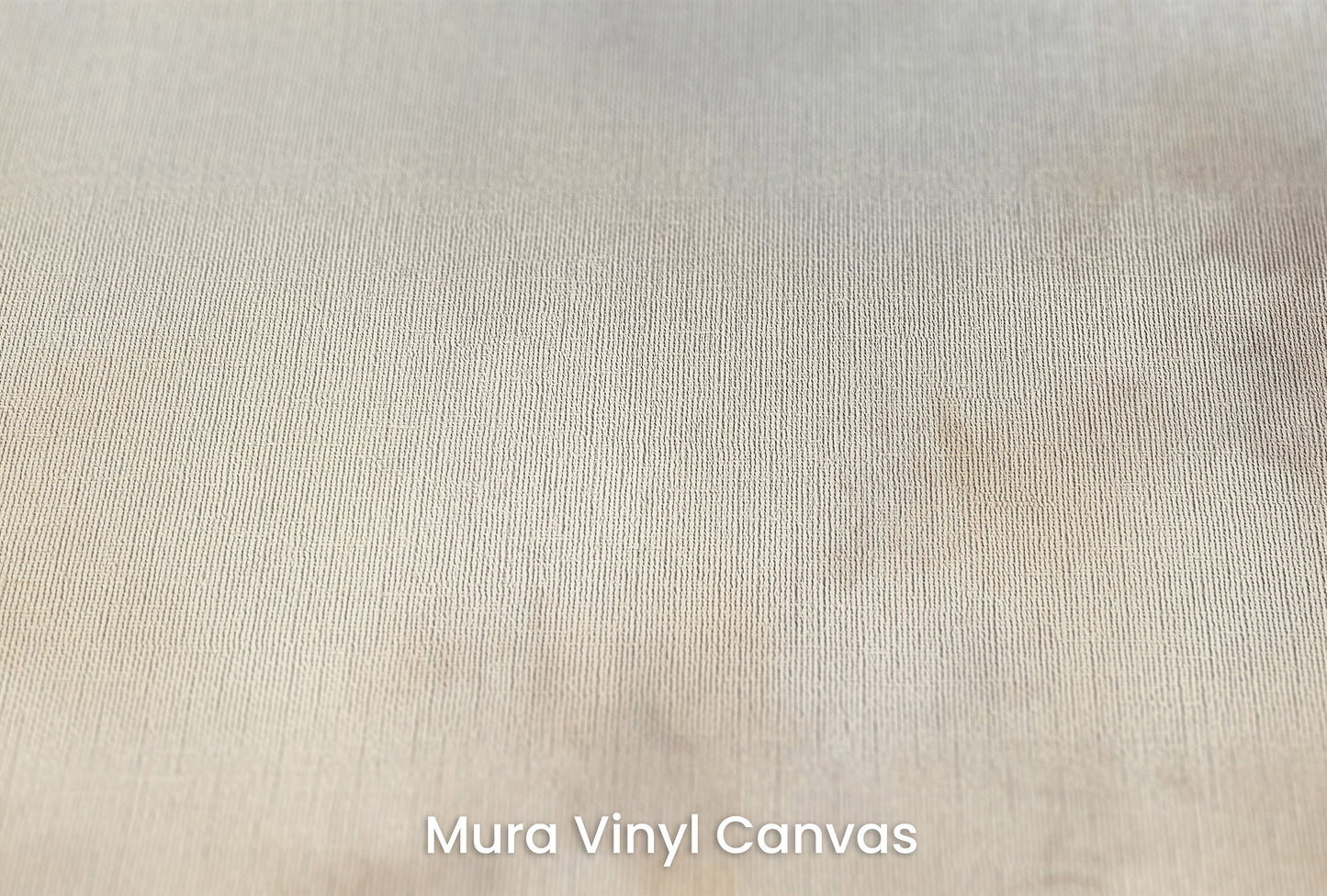 Zbliżenie na artystyczną fototapetę o nazwie CUMULUS ECHOES MURAL na podłożu Mura Vinyl Canvas - faktura naturalnego płótna.