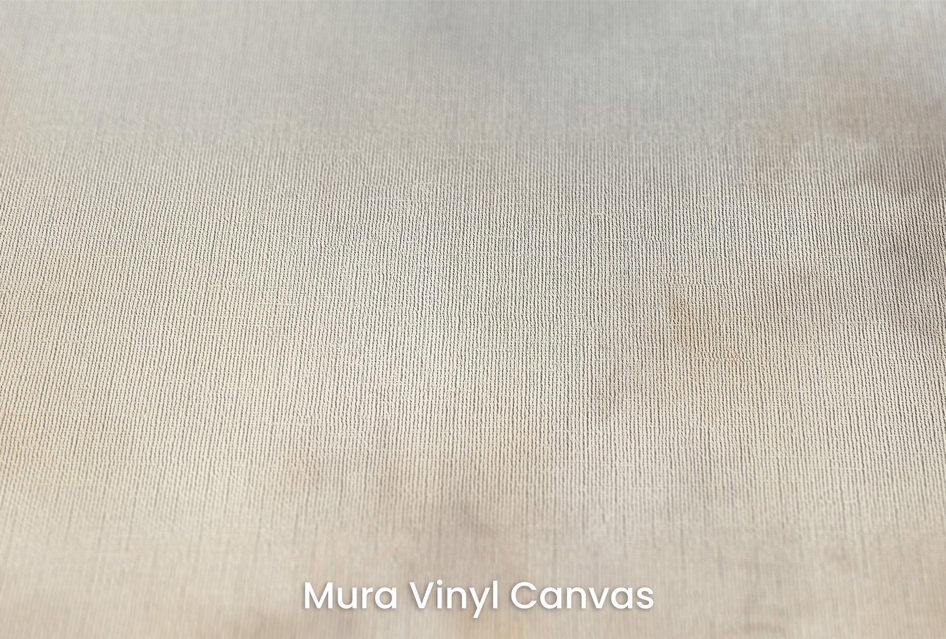 Zbliżenie na artystyczną fototapetę o nazwie CUMULUS ECHOES MURAL na podłożu Mura Vinyl Canvas - faktura naturalnego płótna.