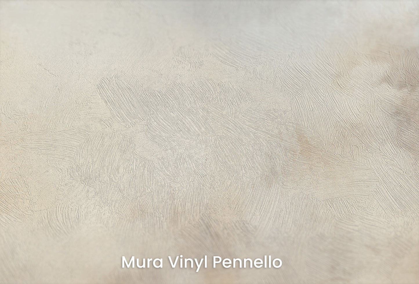 Zbliżenie na artystyczną fototapetę o nazwie CUMULUS ECHOES MURAL na podłożu Mura Vinyl Pennello - faktura pociągnięć pędzla malarskiego.