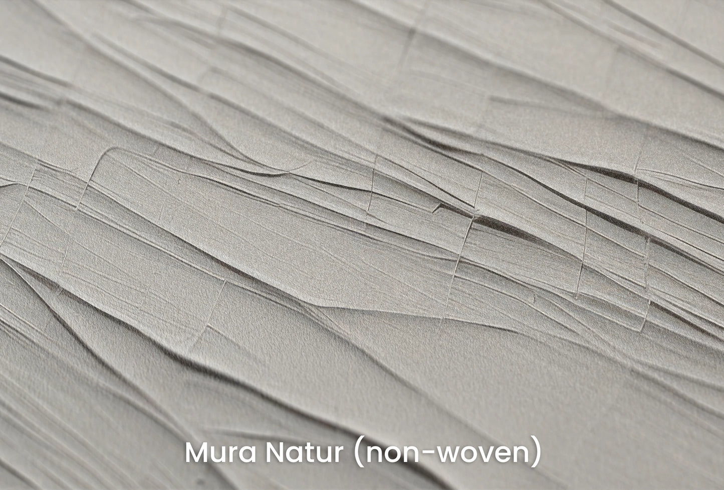 Zbliżenie na artystyczną fototapetę o nazwie Subtle Dynamics na podłożu Mura Natur (non-woven) - naturalne i ekologiczne podłoże.