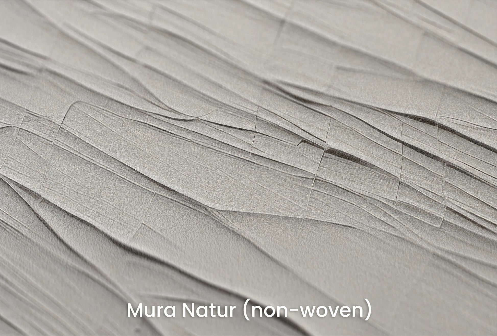 Zbliżenie na artystyczną fototapetę o nazwie Subtle Dynamics na podłożu Mura Natur (non-woven) - naturalne i ekologiczne podłoże.