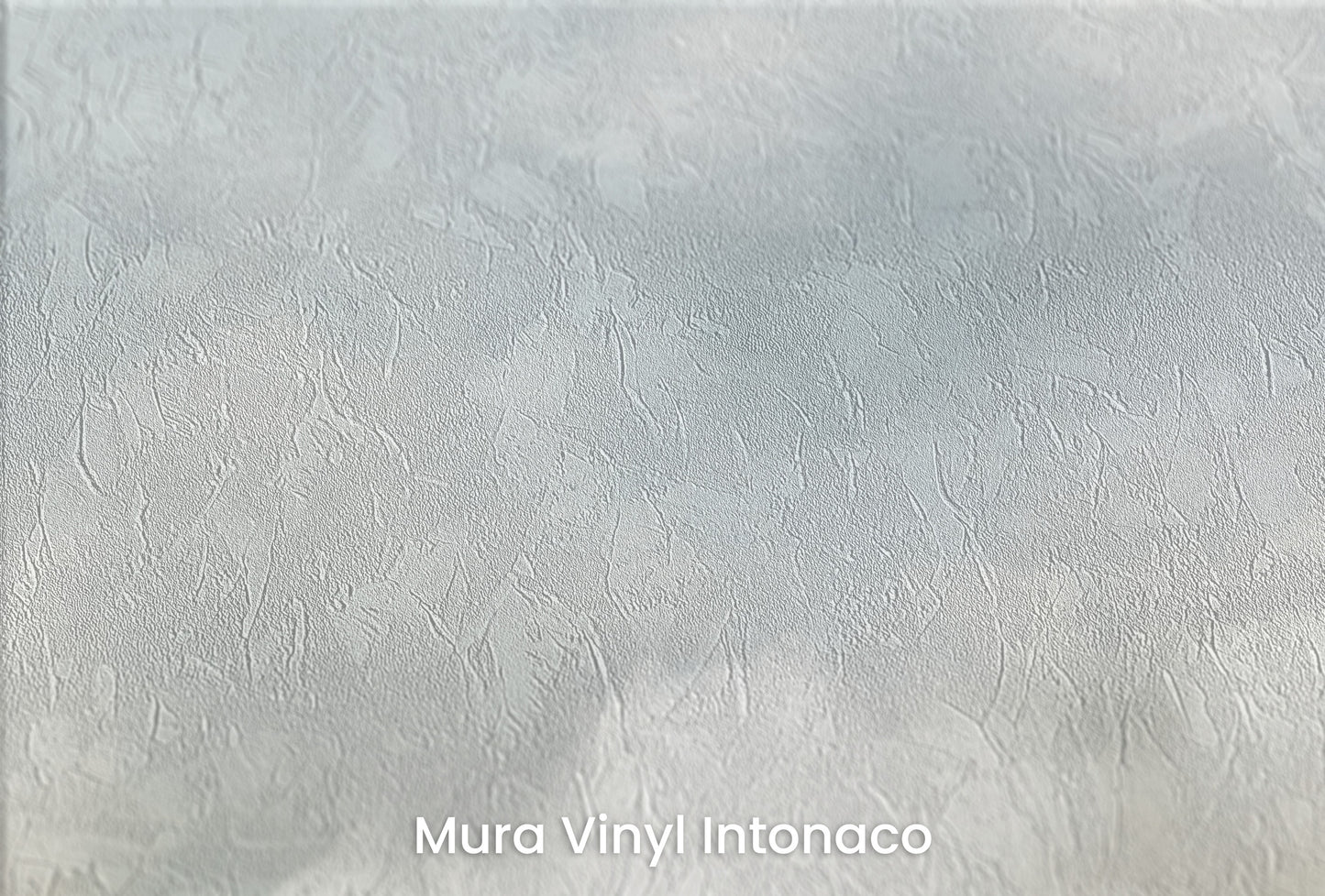 Zbliżenie na artystyczną fototapetę o nazwie CELESTIAL WHISPER SKY na podłożu Mura Vinyl Intonaco - struktura tartego tynku.