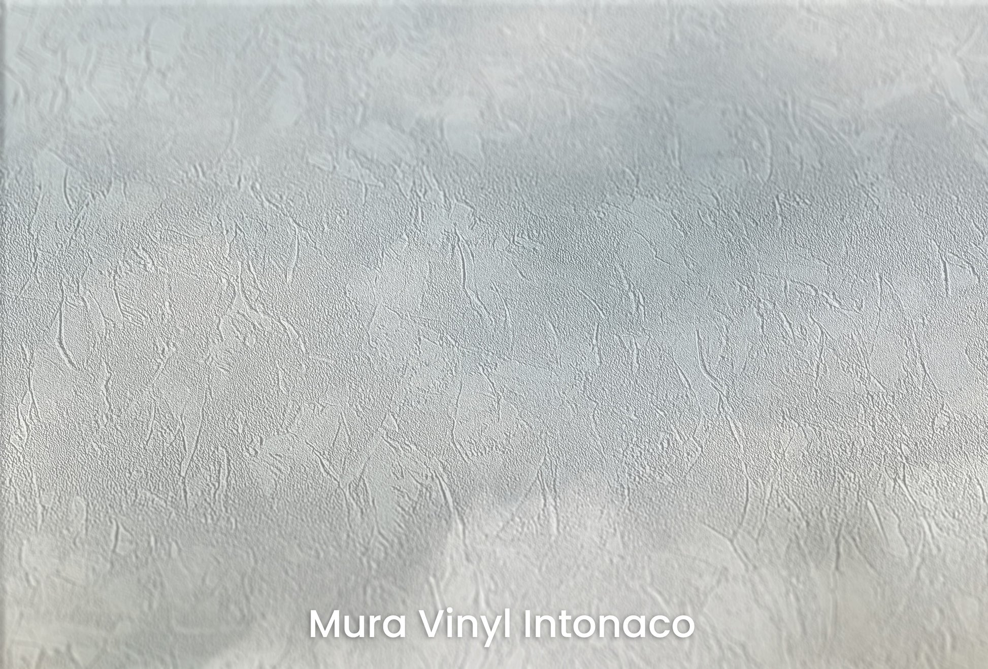 Zbliżenie na artystyczną fototapetę o nazwie CELESTIAL WHISPER SKY na podłożu Mura Vinyl Intonaco - struktura tartego tynku.