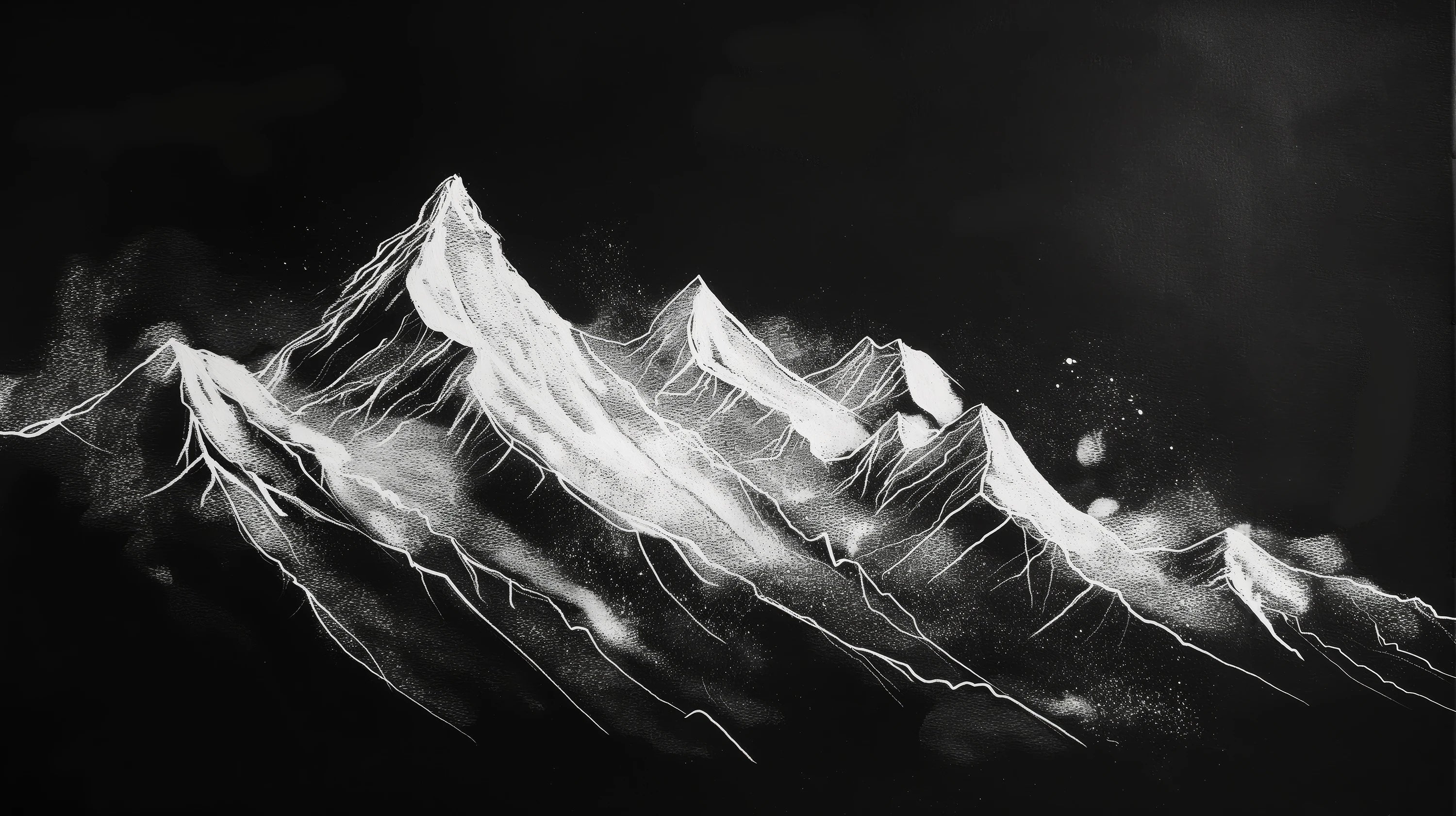 Pattern preview: Prezentacja całego wzoru fototapety o nazwie Nocturnal Summit