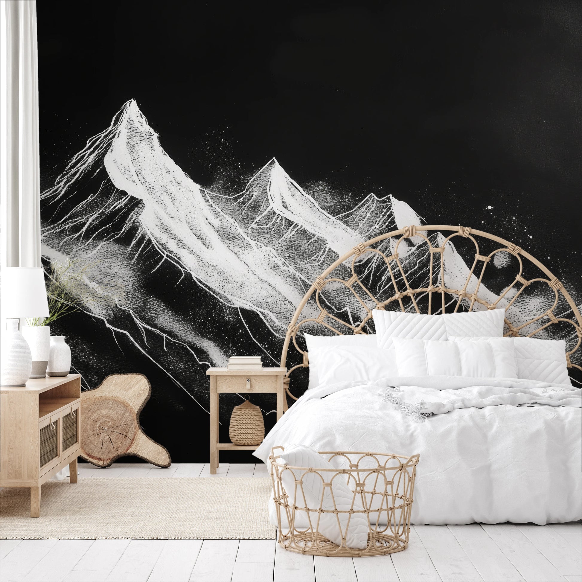 Fototapeta o nazwie Nocturnal Summit użyta w aranzacji wnętrza.