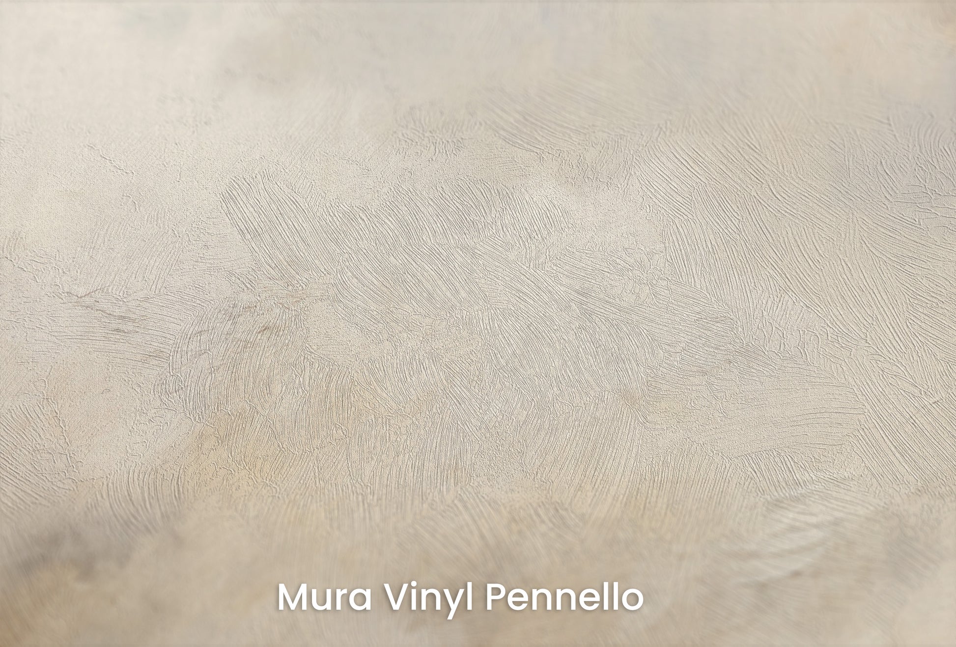 Zbliżenie na artystyczną fototapetę o nazwie CUMULUS ELEGANCE na podłożu Mura Vinyl Pennello - faktura pociągnięć pędzla malarskiego.