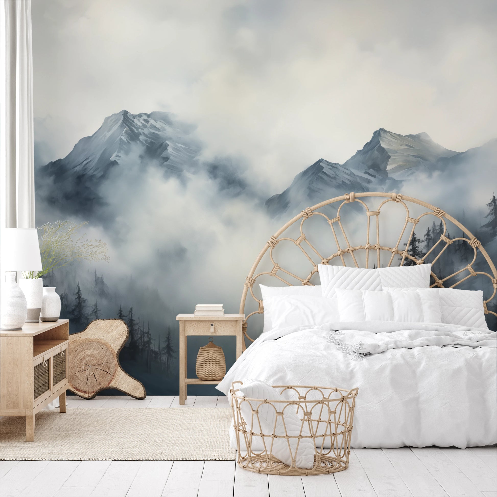 Fototapeta o nazwie Stormy Mountain Vista użyta w aranzacji wnętrza.