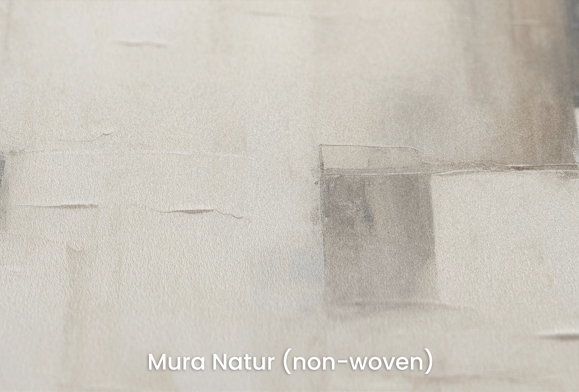 Zbliżenie na artystyczną fototapetę o nazwie Abstract Calm #2 na podłożu Mura Natur (non-woven) - naturalne i ekologiczne podłoże.