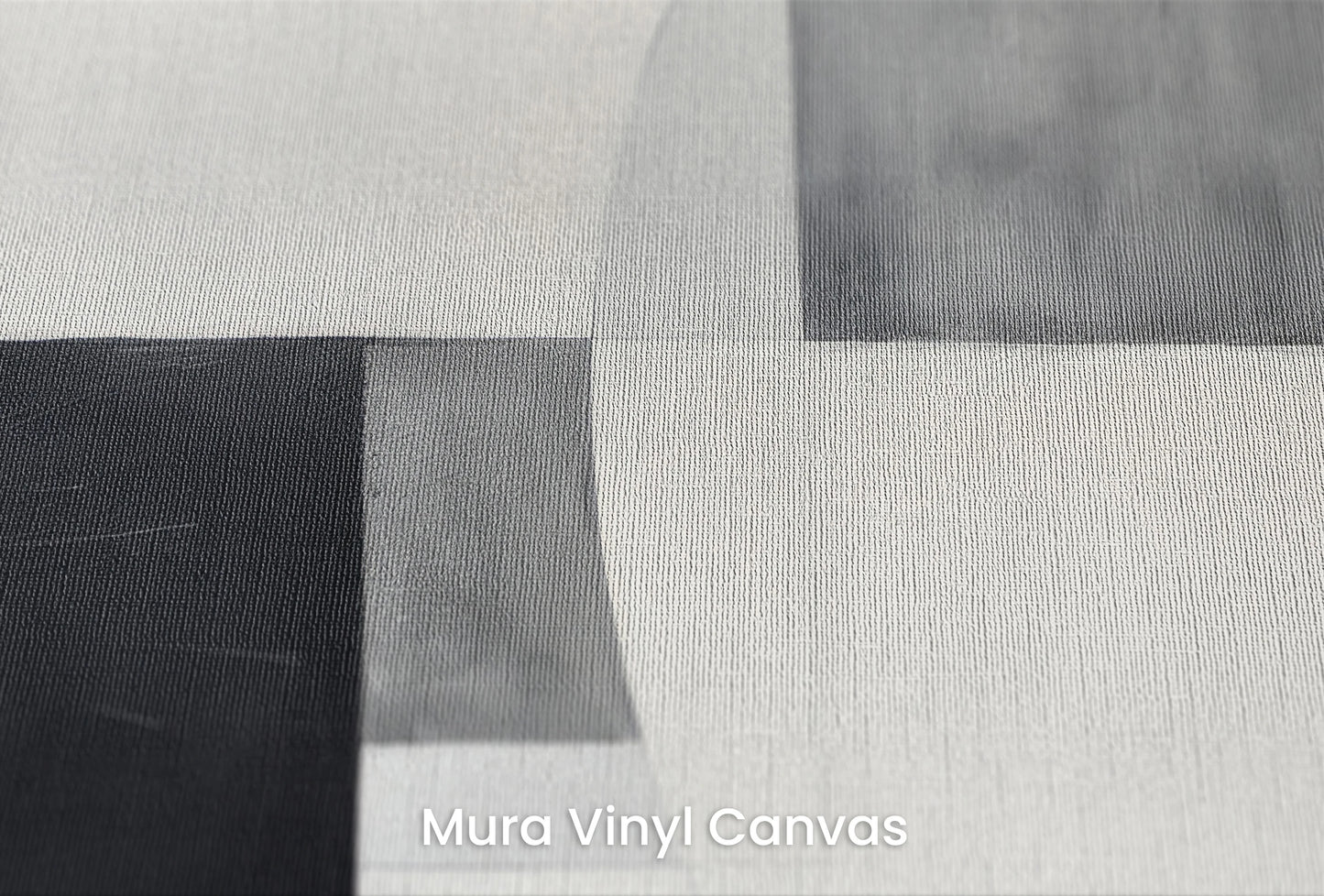 Zbliżenie na artystyczną fototapetę o nazwie Minimalist Composition na podłożu Mura Vinyl Canvas - faktura naturalnego płótna.