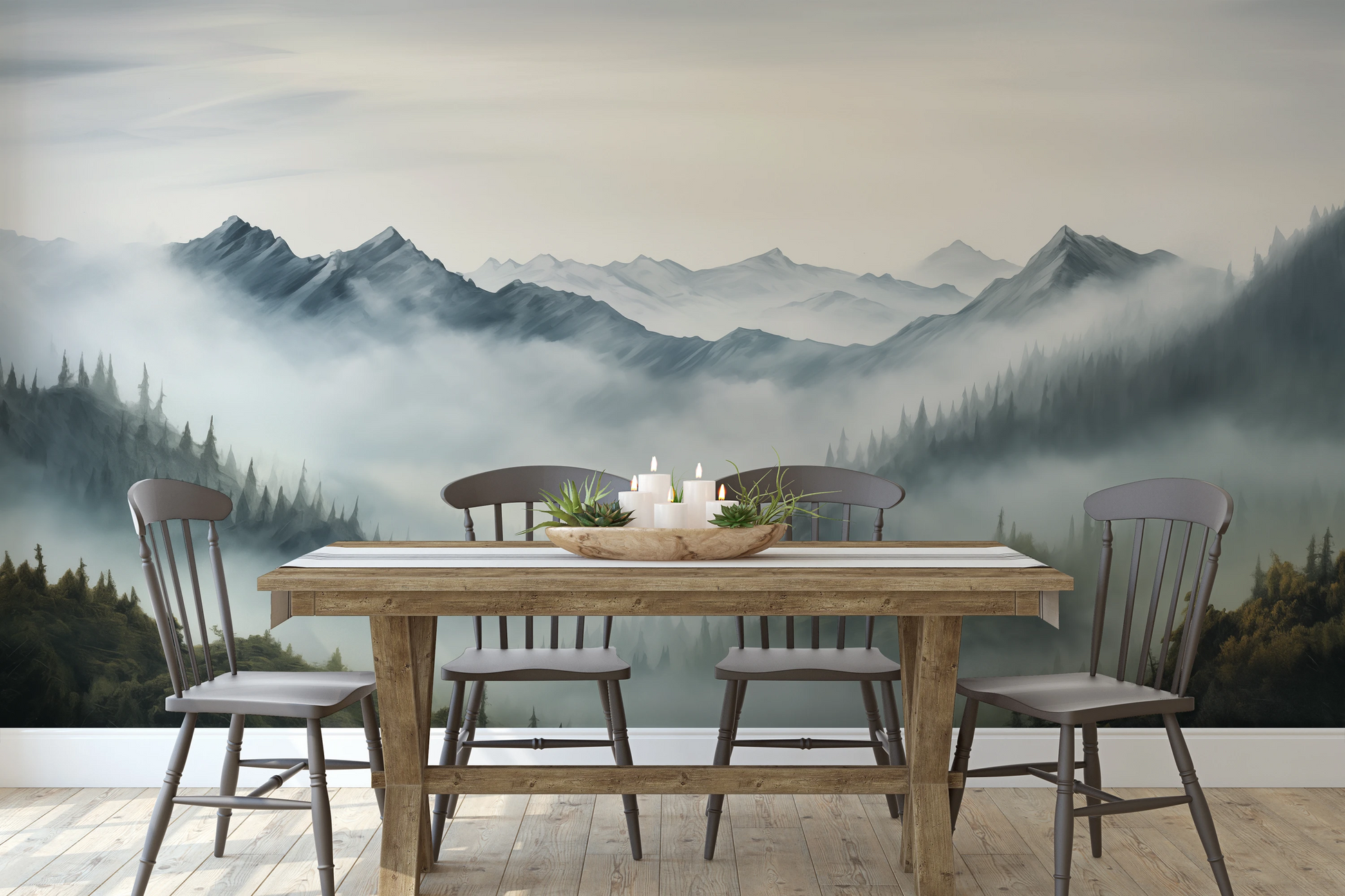 Fototapeta o nazwie Tranquil Dawn użyta w aranzacji wnętrza.