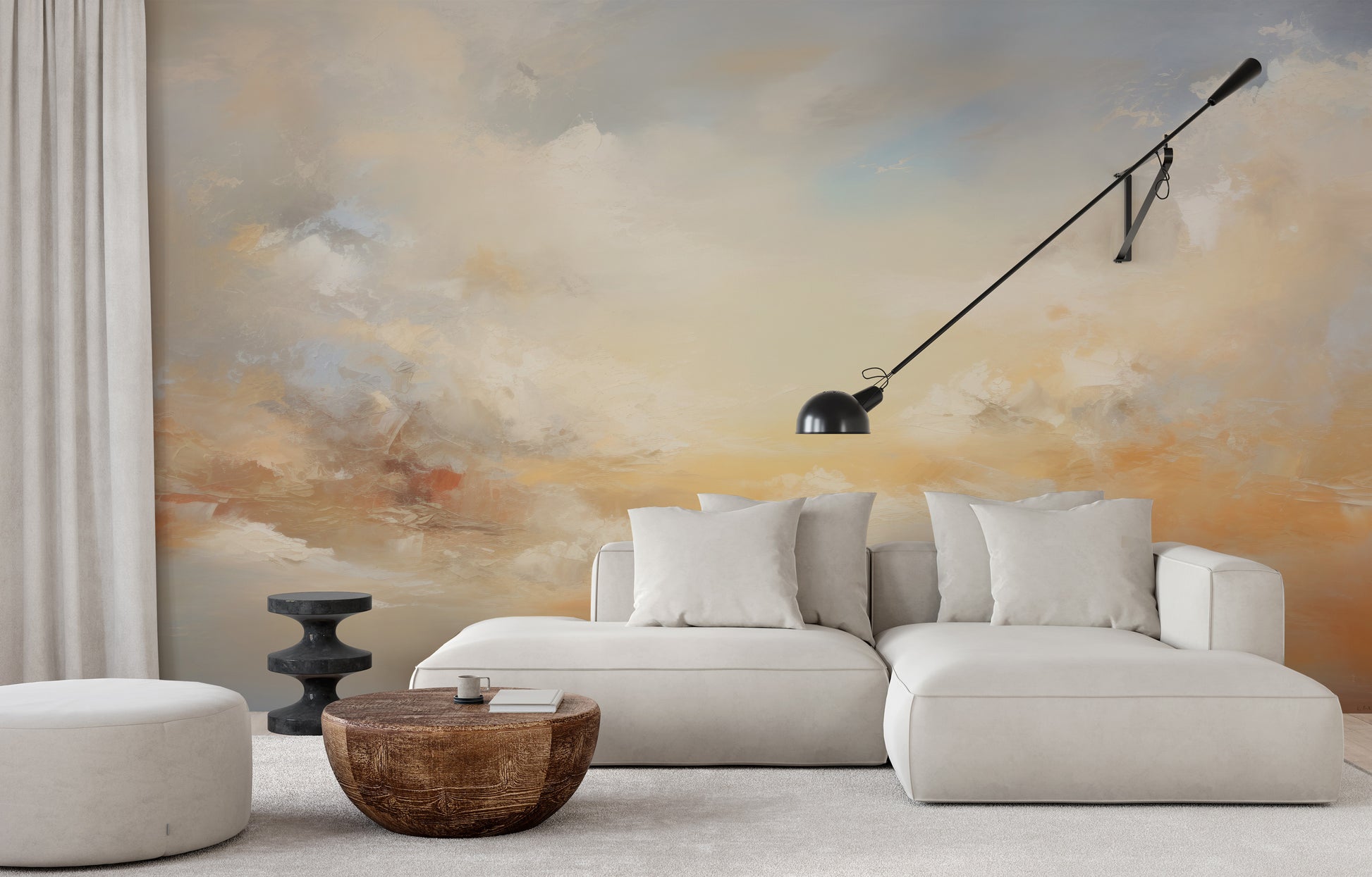 Fototapeta o nazwie SUNSET SERENITY CANVAS użyta w aranzacji wnętrza.