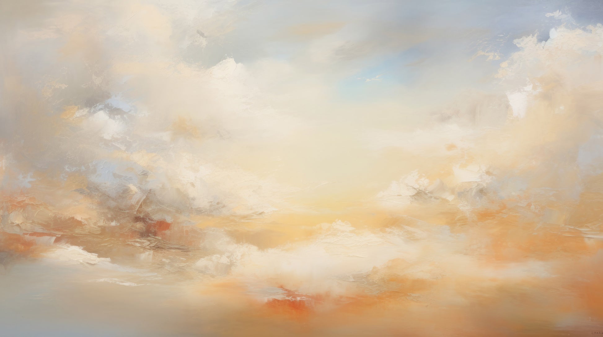 Prezentacja całego wzoru fototapety o nazwie SUNSET SERENITY CANVAS