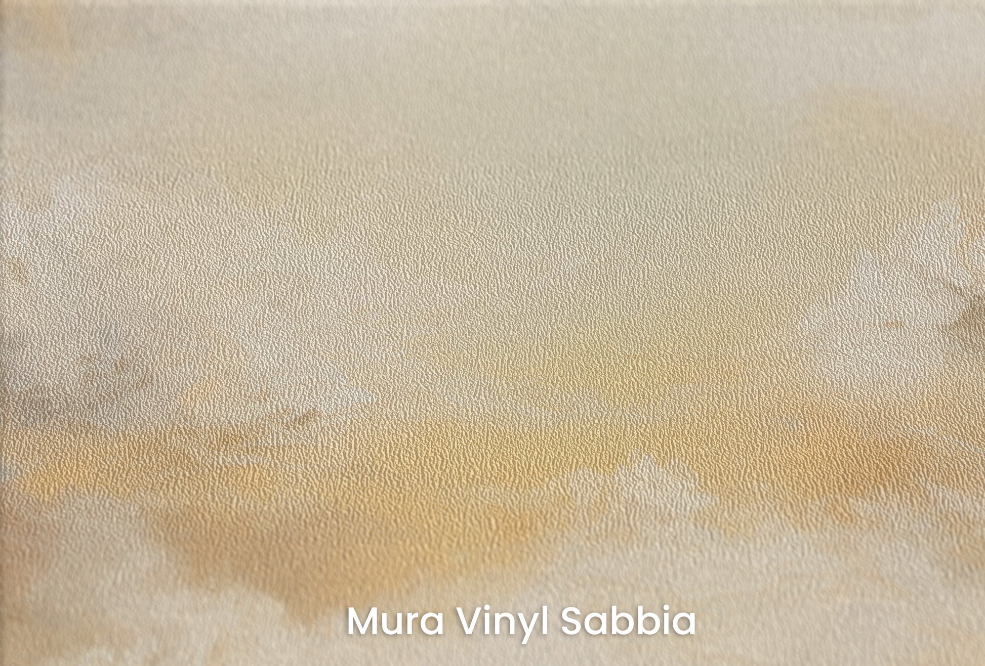 Zbliżenie na artystyczną fototapetę o nazwie SUNSET SERENITY CANVAS na podłożu Mura Vinyl Sabbia struktura grubego ziarna piasku.