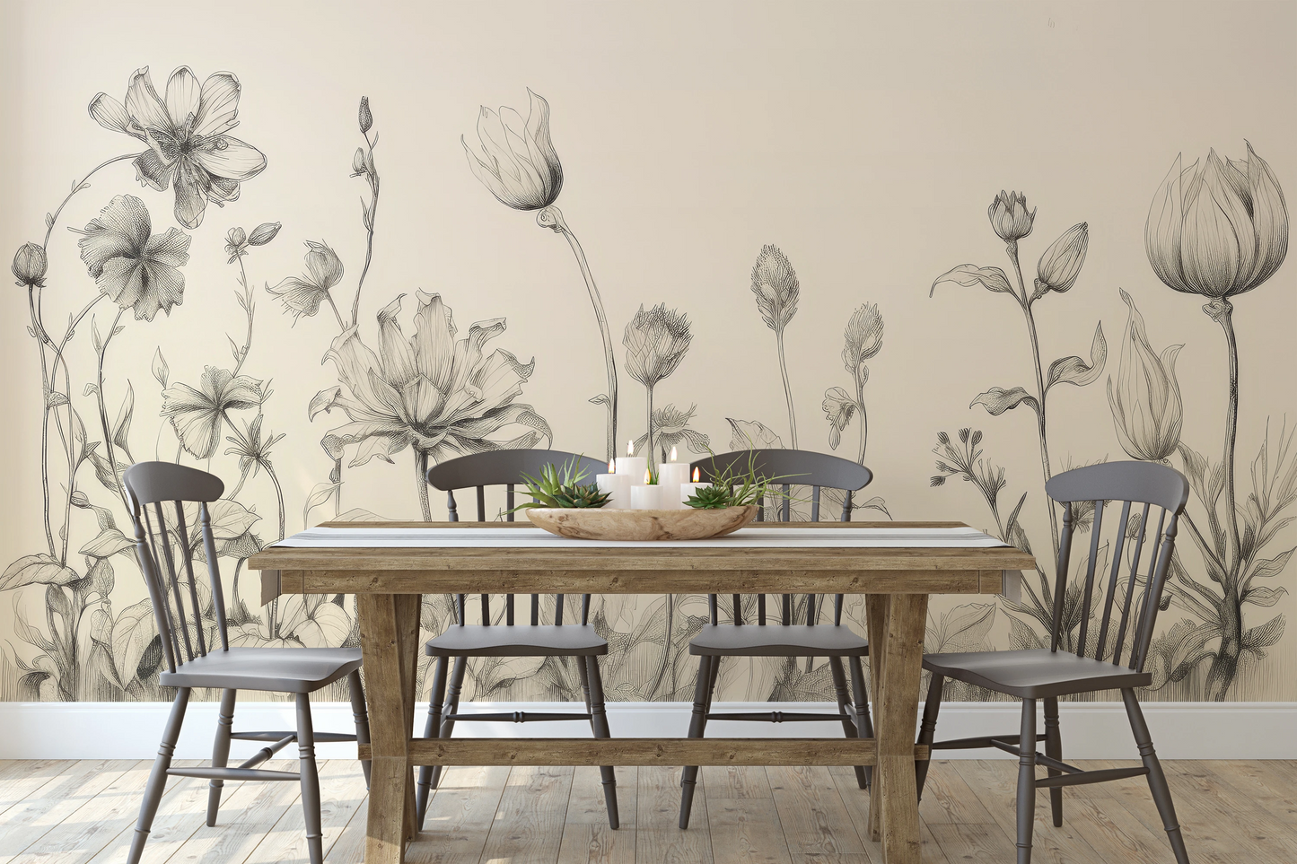 Fototapeta o nazwie Gentle Tulips użyta w aranzacji wnętrza.