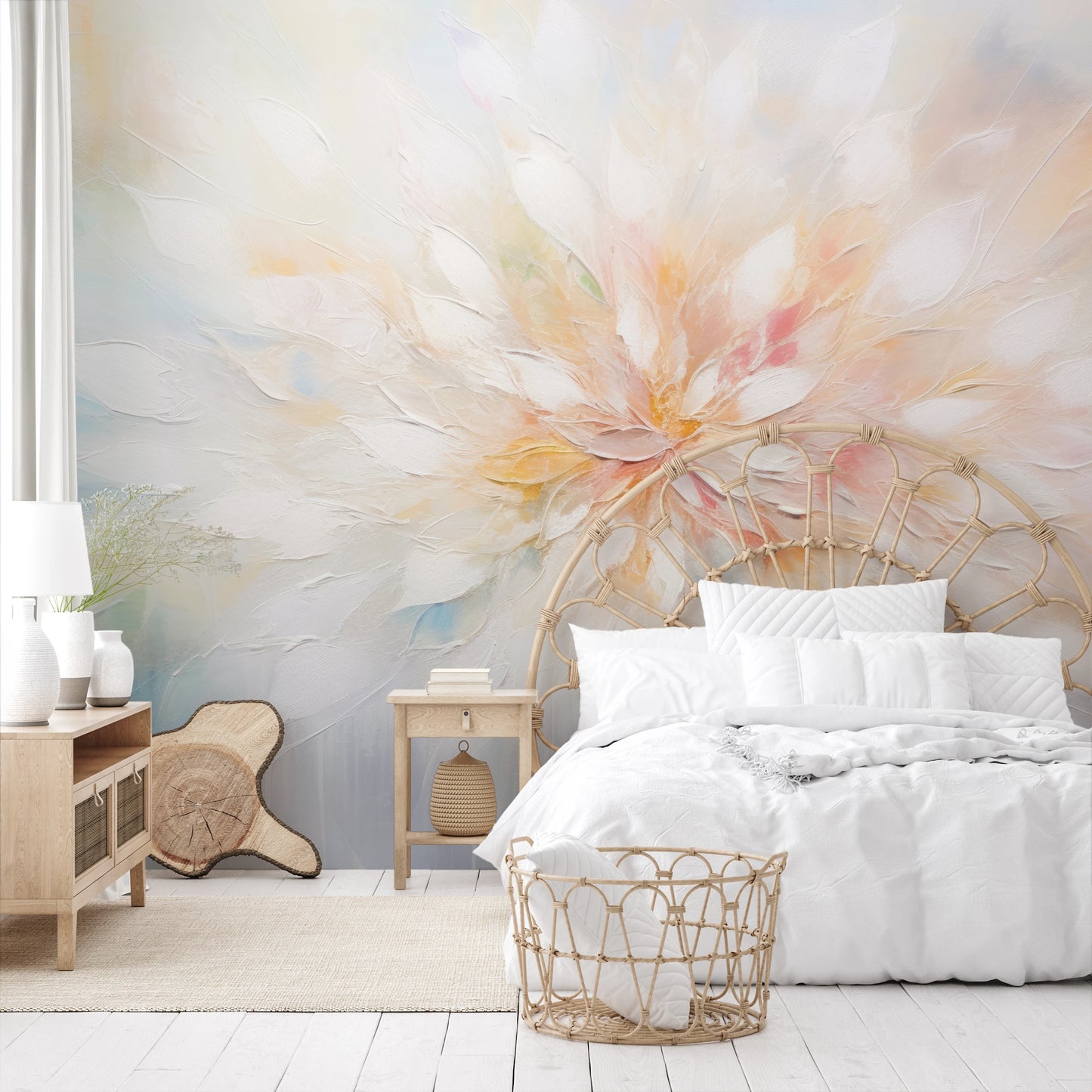 Fototapeta o nazwie Ethereal Blossom użyta w aranzacji wnętrza.