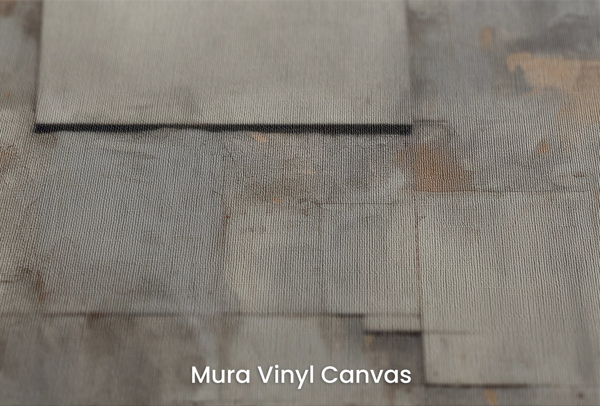 Zbliżenie na artystyczną fototapetę o nazwie Neutral Harmony #3 na podłożu Mura Vinyl Canvas - faktura naturalnego płótna.