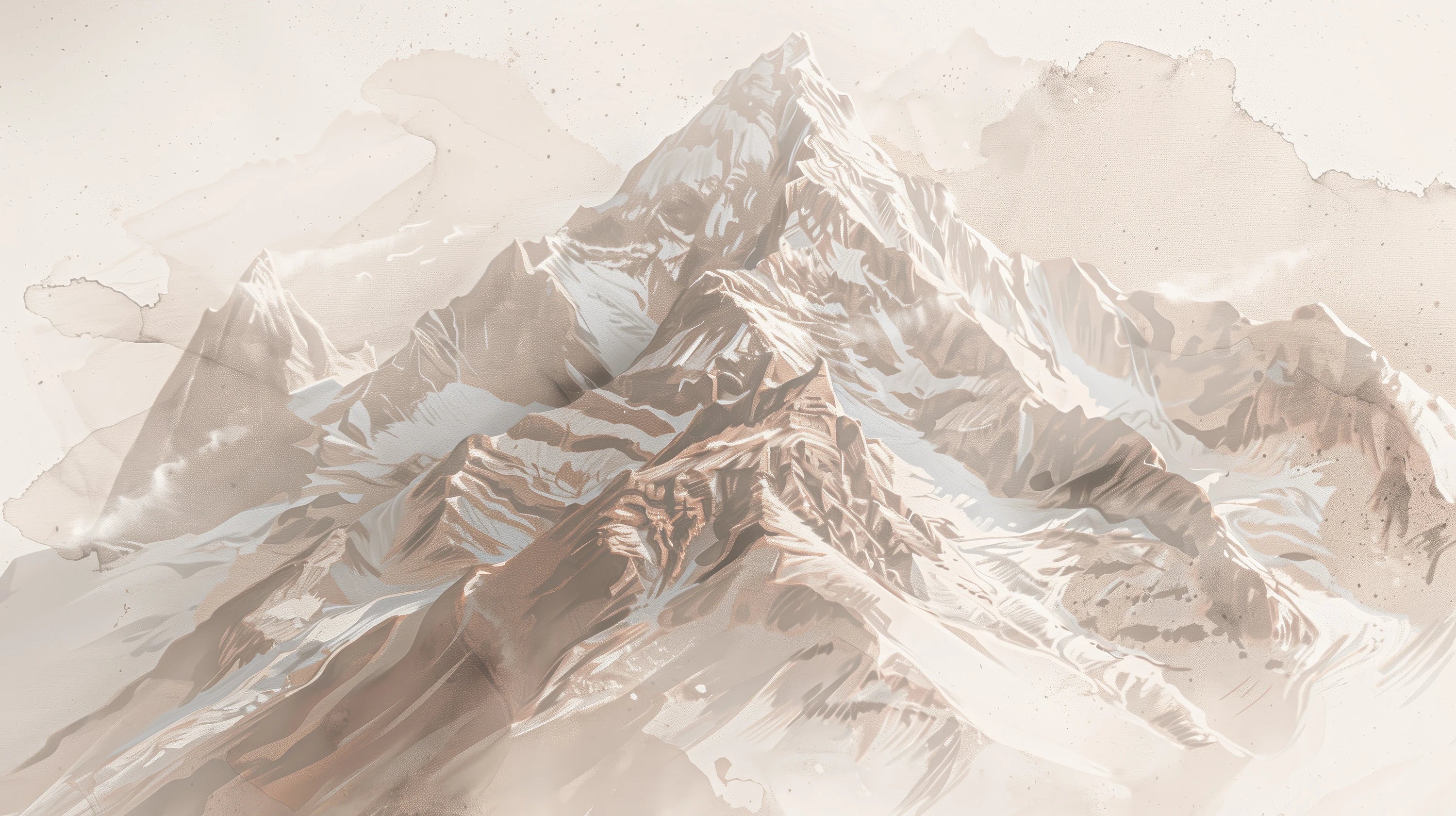 Mustervorschau: Prezentacja całego wzoru fototapety o nazwie Blue Mountain Majesty