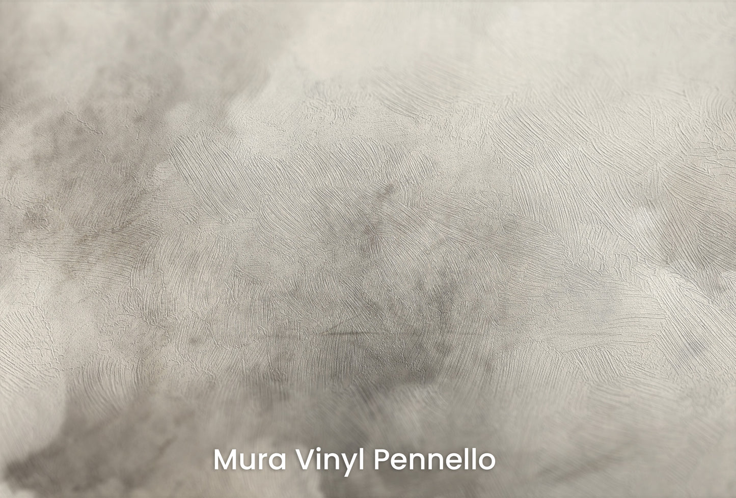 Zbliżenie na artystyczną fototapetę o nazwie STORM'S GRACE MURAL na podłożu Mura Vinyl Pennello - faktura pociągnięć pędzla malarskiego.