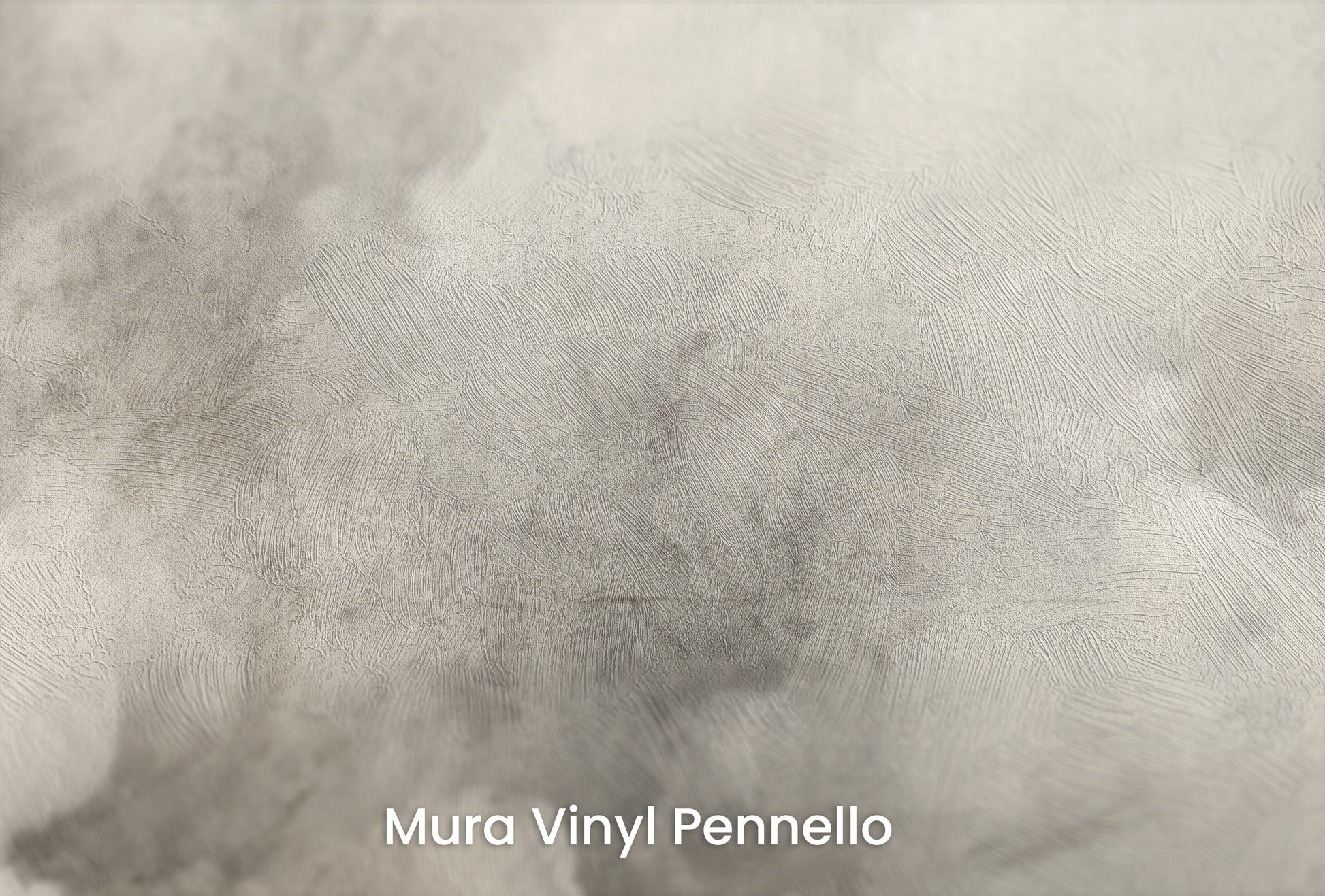 Zbliżenie na artystyczną fototapetę o nazwie STORM'S GRACE MURAL na podłożu Mura Vinyl Pennello - faktura pociągnięć pędzla malarskiego.
