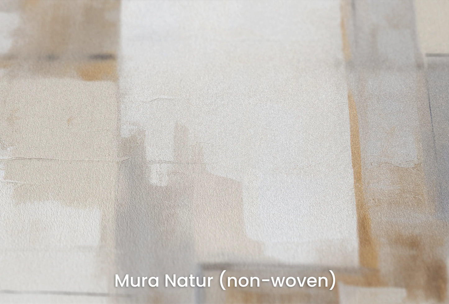 Zbliżenie na artystyczną fototapetę o nazwie Shadow Play #2 na podłożu Mura Natur (non-woven) - naturalne i ekologiczne podłoże.