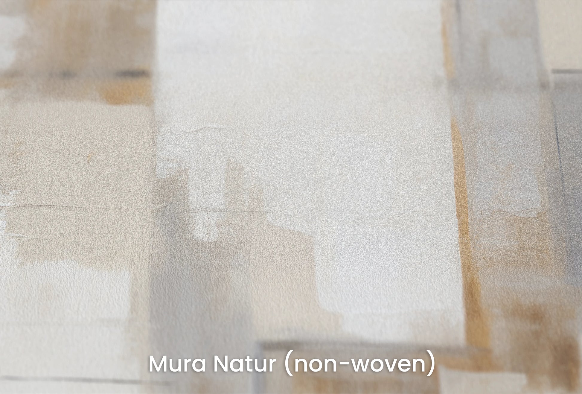 Zbliżenie na artystyczną fototapetę o nazwie Shadow Play #2 na podłożu Mura Natur (non-woven) - naturalne i ekologiczne podłoże.