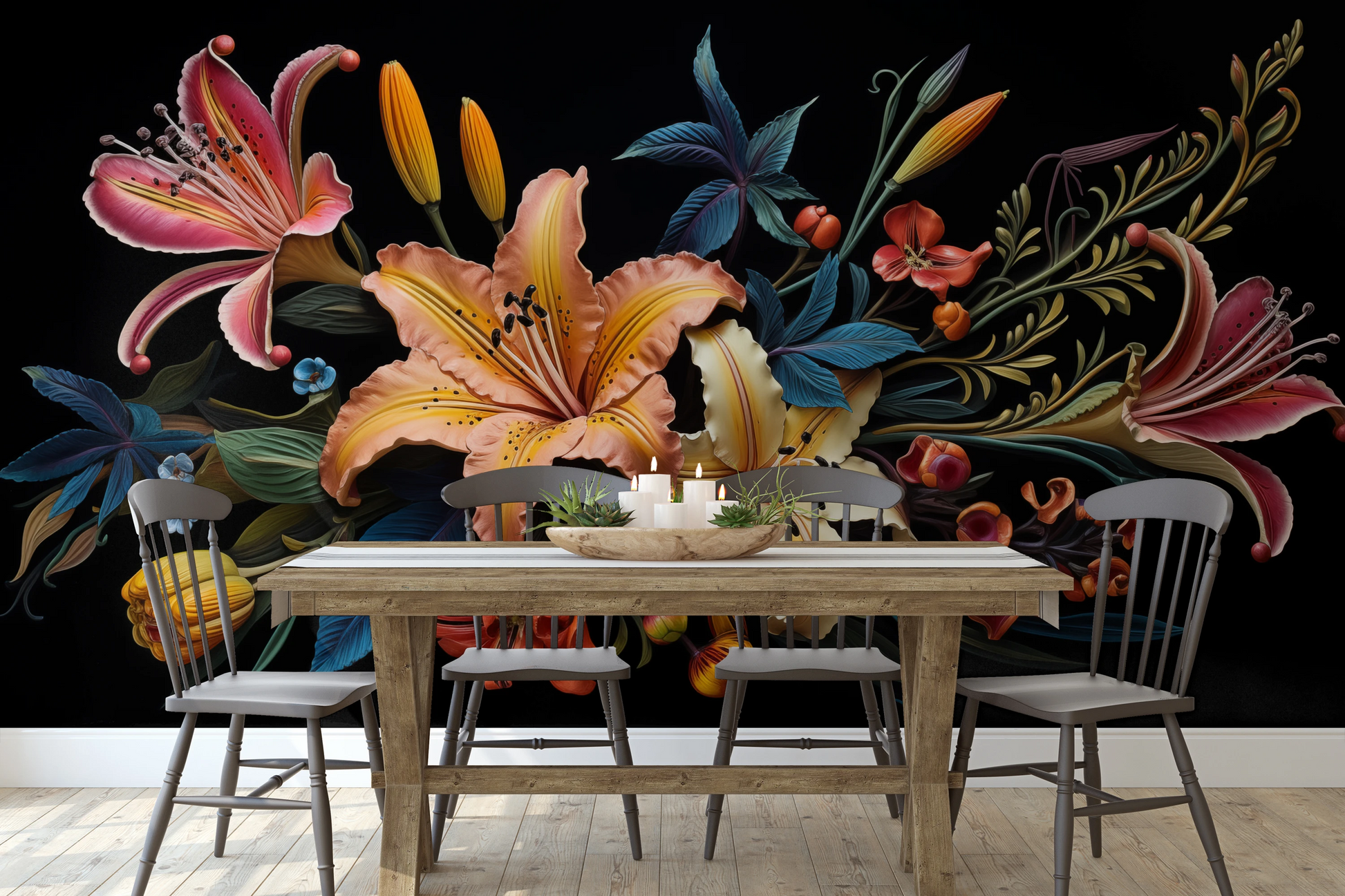 Fototapeta o nazwie Tropical Splendor użyta w aranzacji wnętrza.