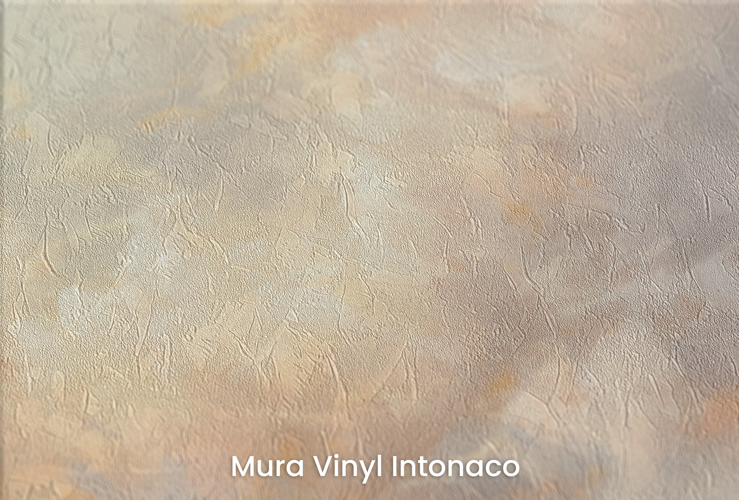 Zbliżenie na artystyczną fototapetę o nazwie DREAMS OF AURORA SKY na podłożu Mura Vinyl Intonaco - struktura tartego tynku.