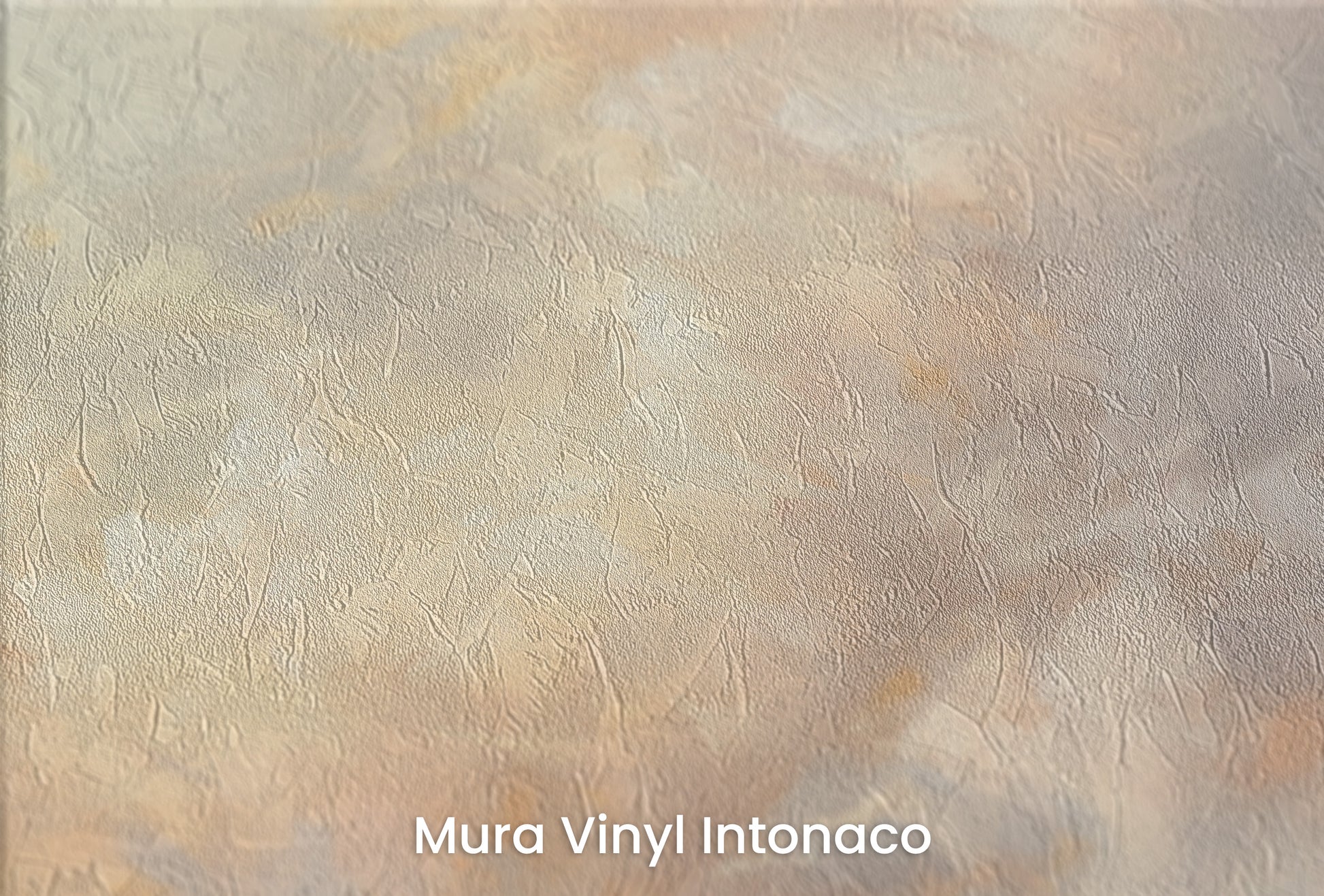 Zbliżenie na artystyczną fototapetę o nazwie DREAMS OF AURORA SKY na podłożu Mura Vinyl Intonaco - struktura tartego tynku.