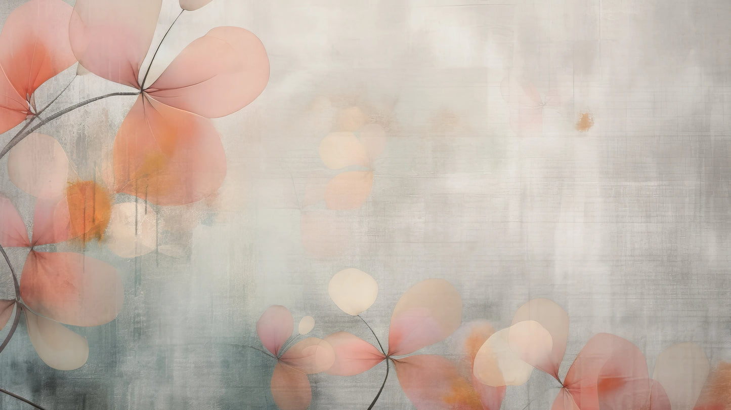 Prezentacja całego wzoru fototapety o nazwie Abstract Petals